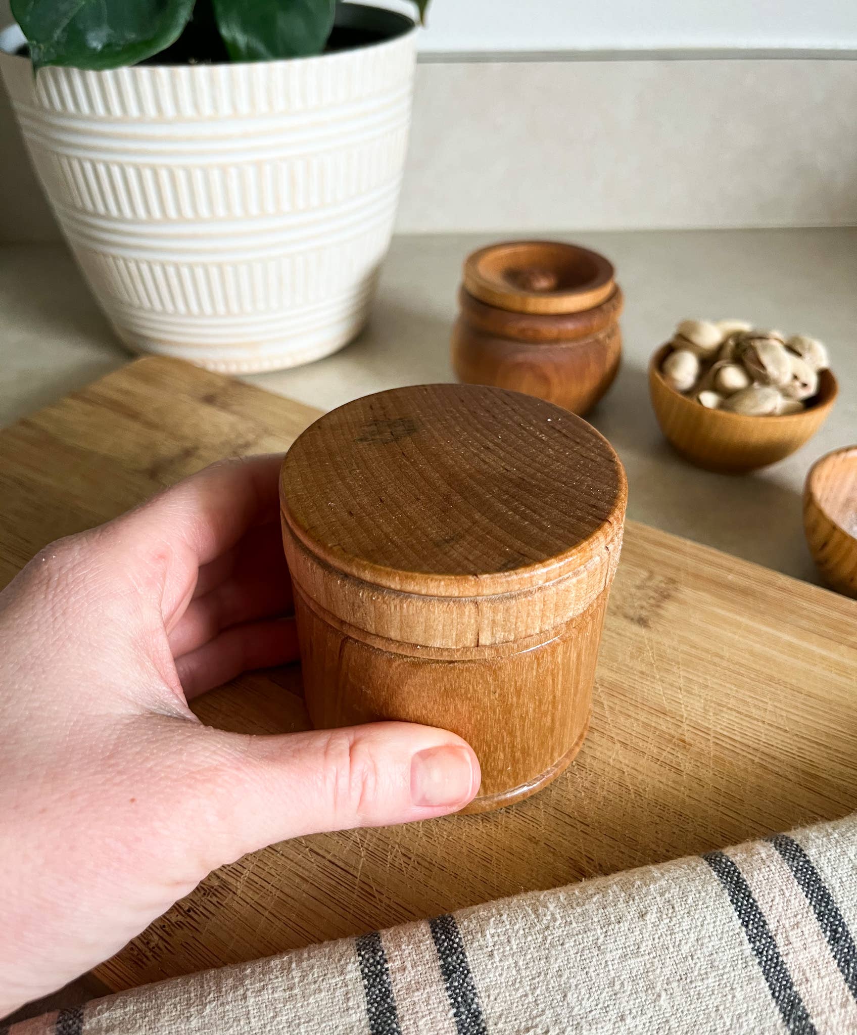 Wooden Spice Holder