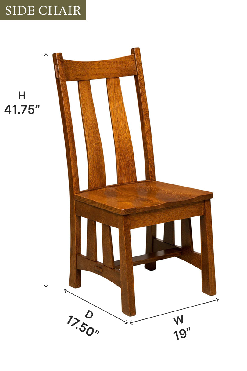 Amish Fremont Dining Chair-Dining Chair-The Amish House