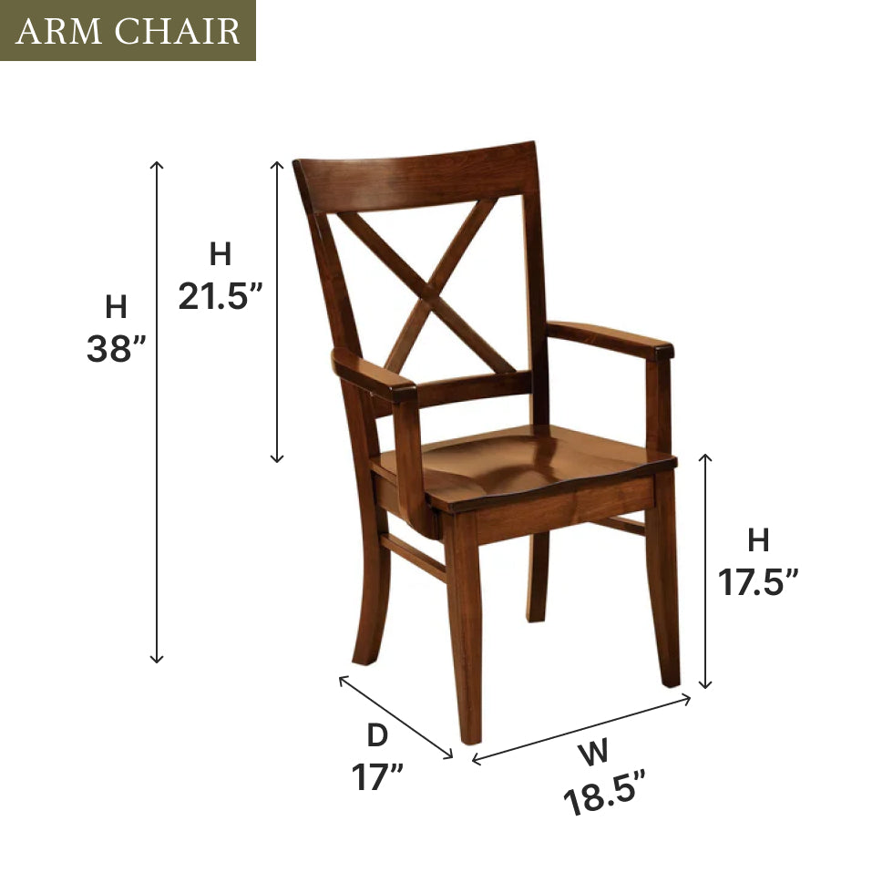 Amish Frontier Side Chair