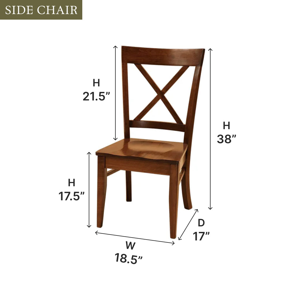Amish Frontier Side Chair - Thumbnail 3