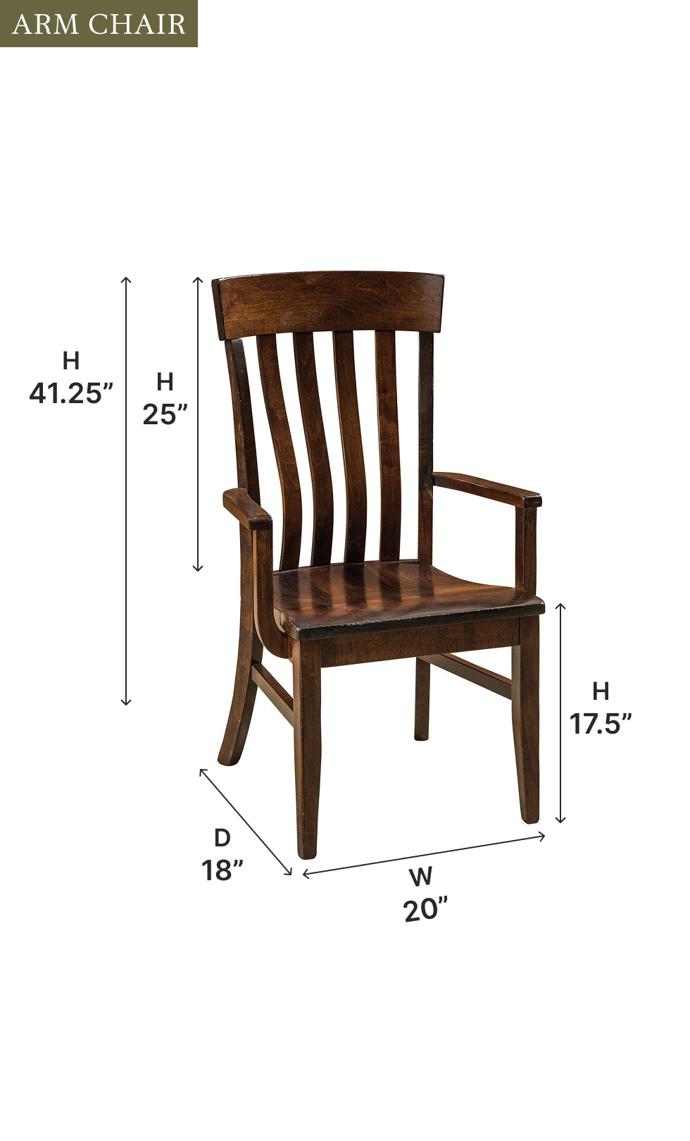 Amish Galena Chair