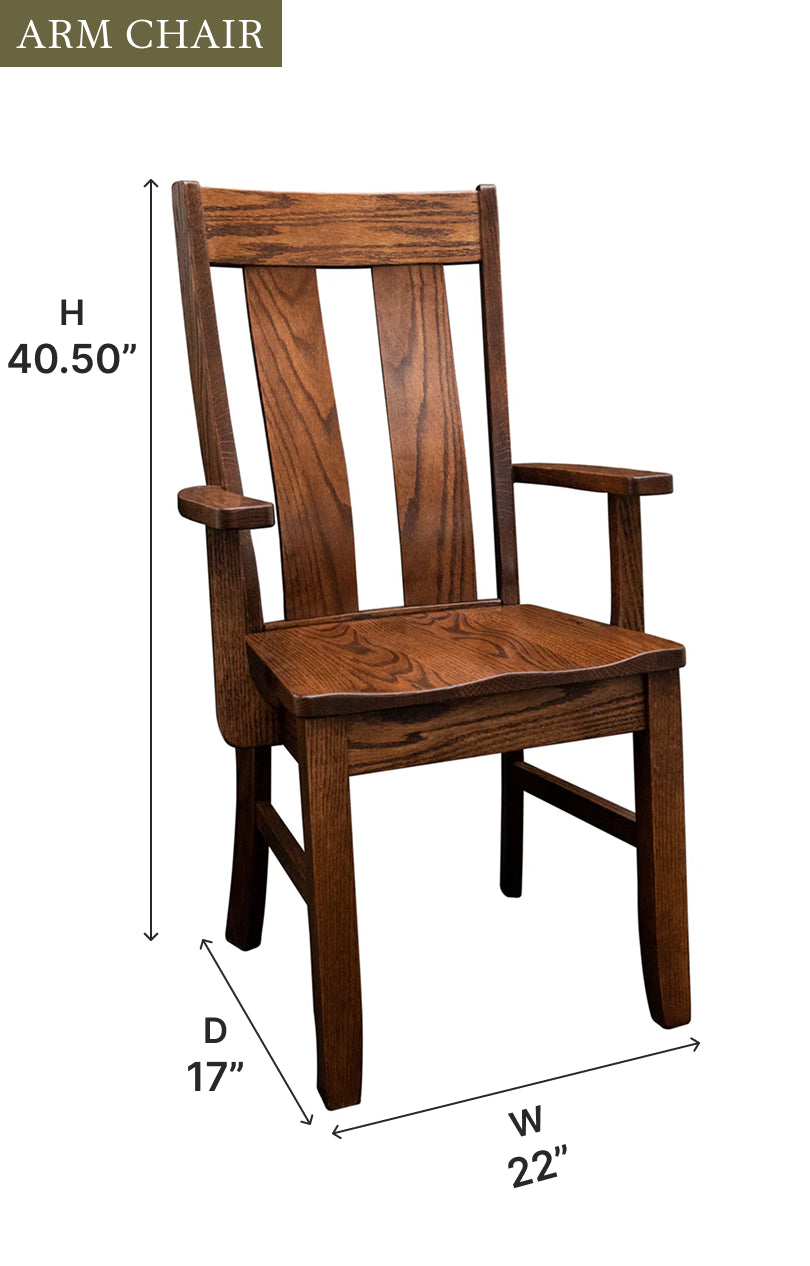 Amish Garrison Dining Chair