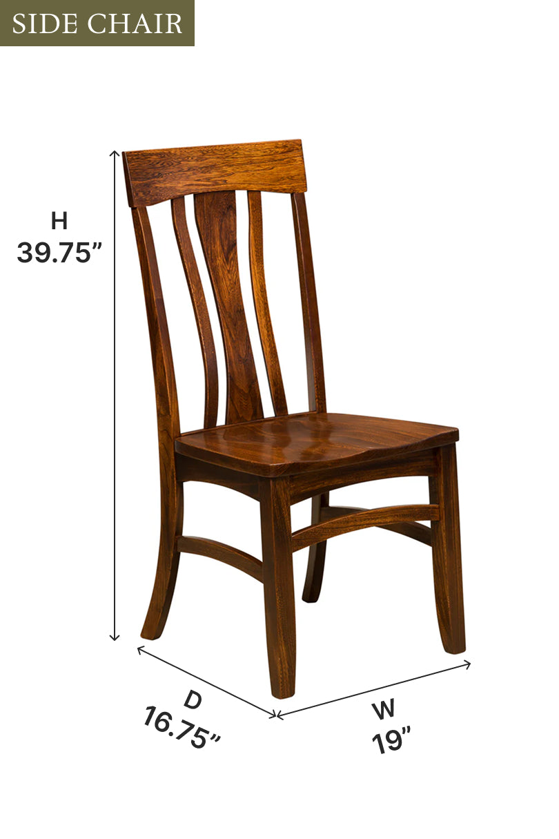 Amish Gatlinburg Dining Chair-Dining Chair-The Amish House