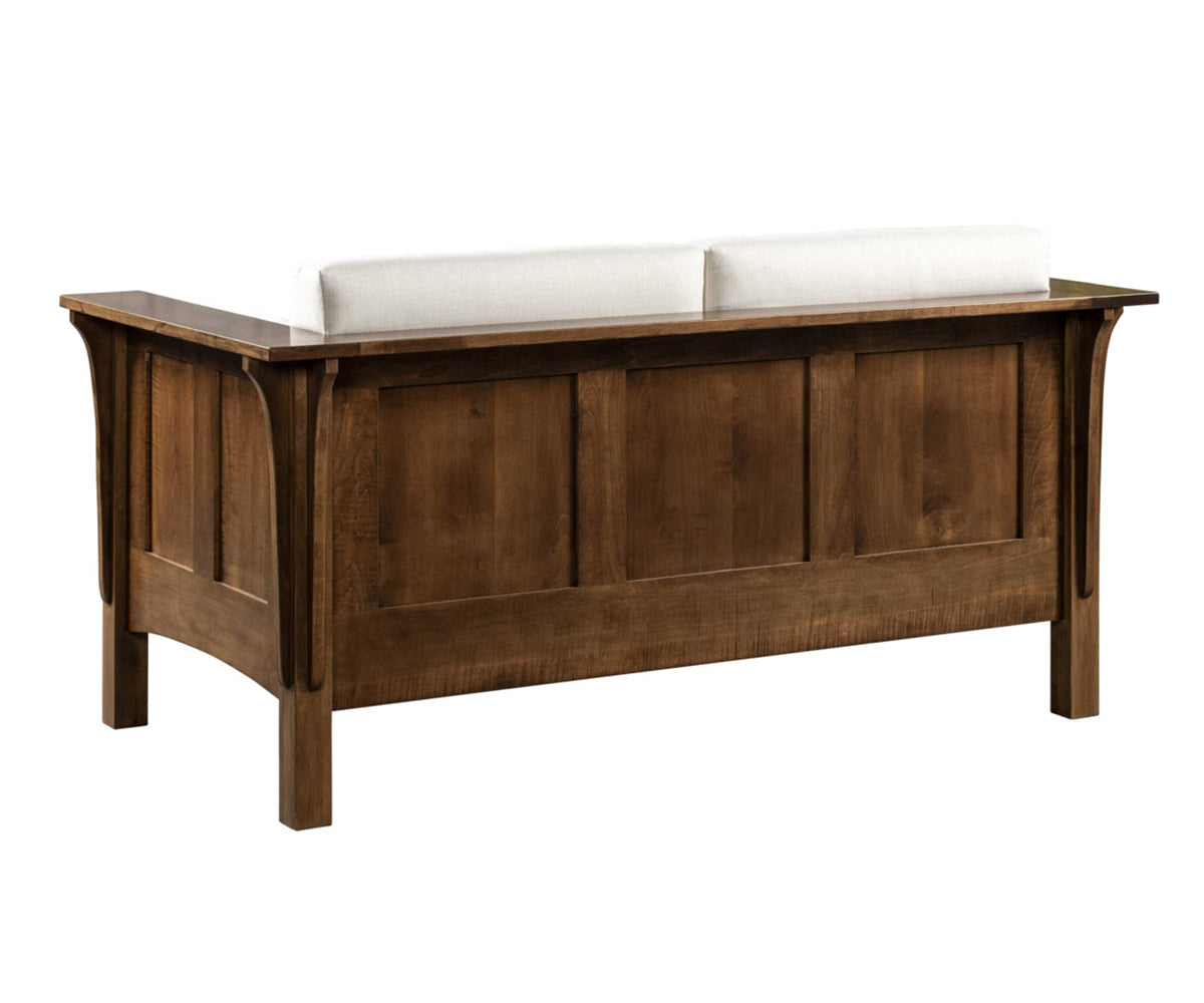 Amish 1675 Series Shaker High Back Love Seat