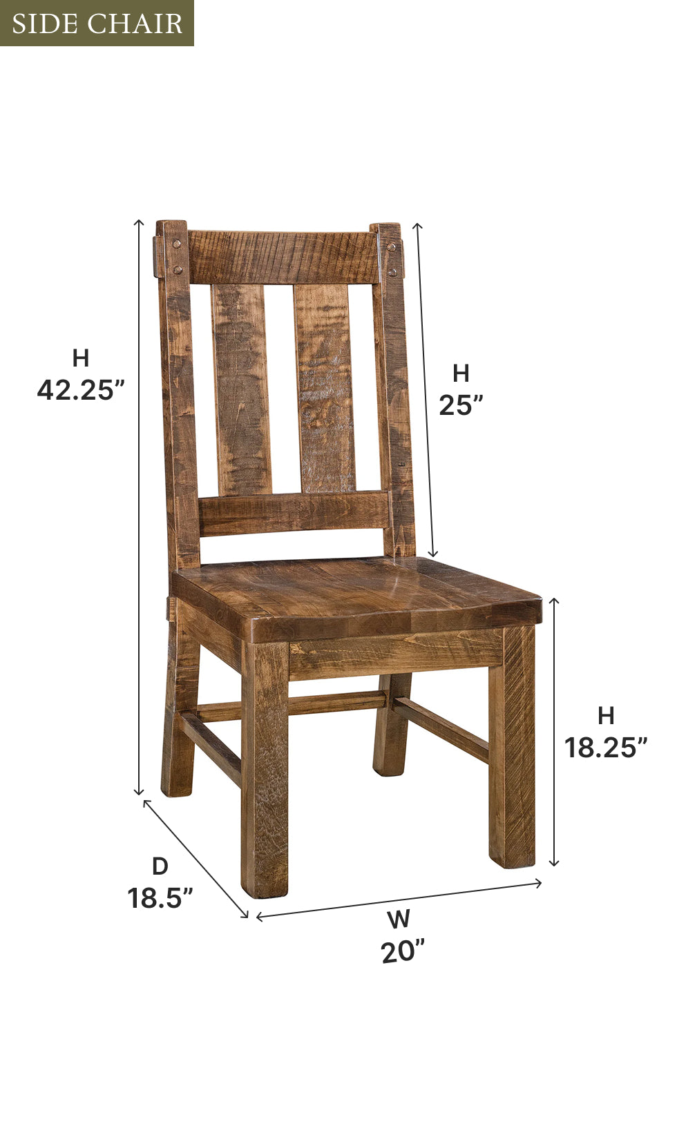 Amish Houston Chair - Quick Ship
