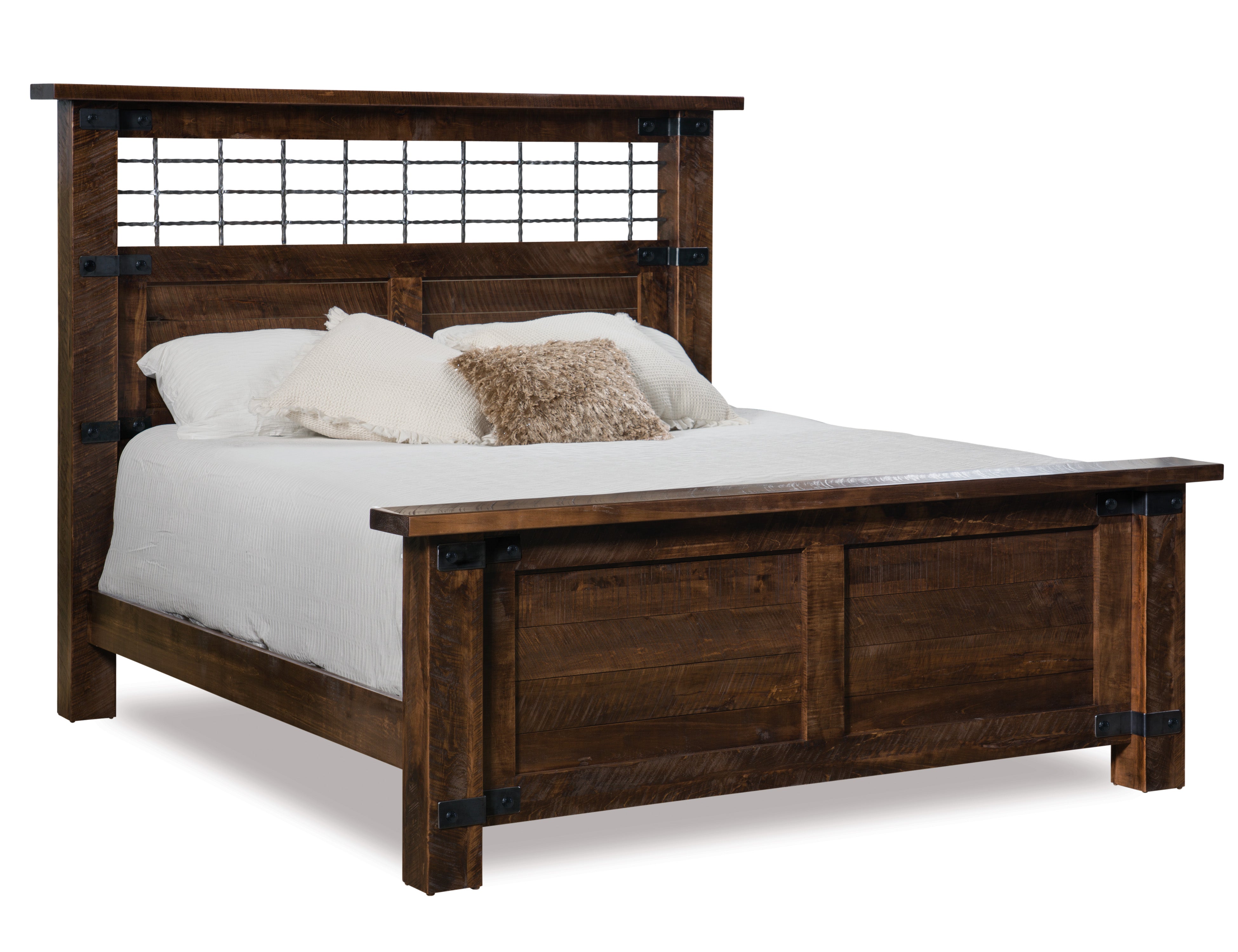 Amish Ironwood Bed