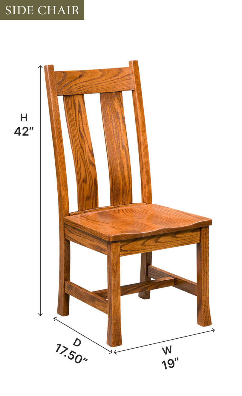 The Amish House Jackson Dining Chair - Thumbnail 4