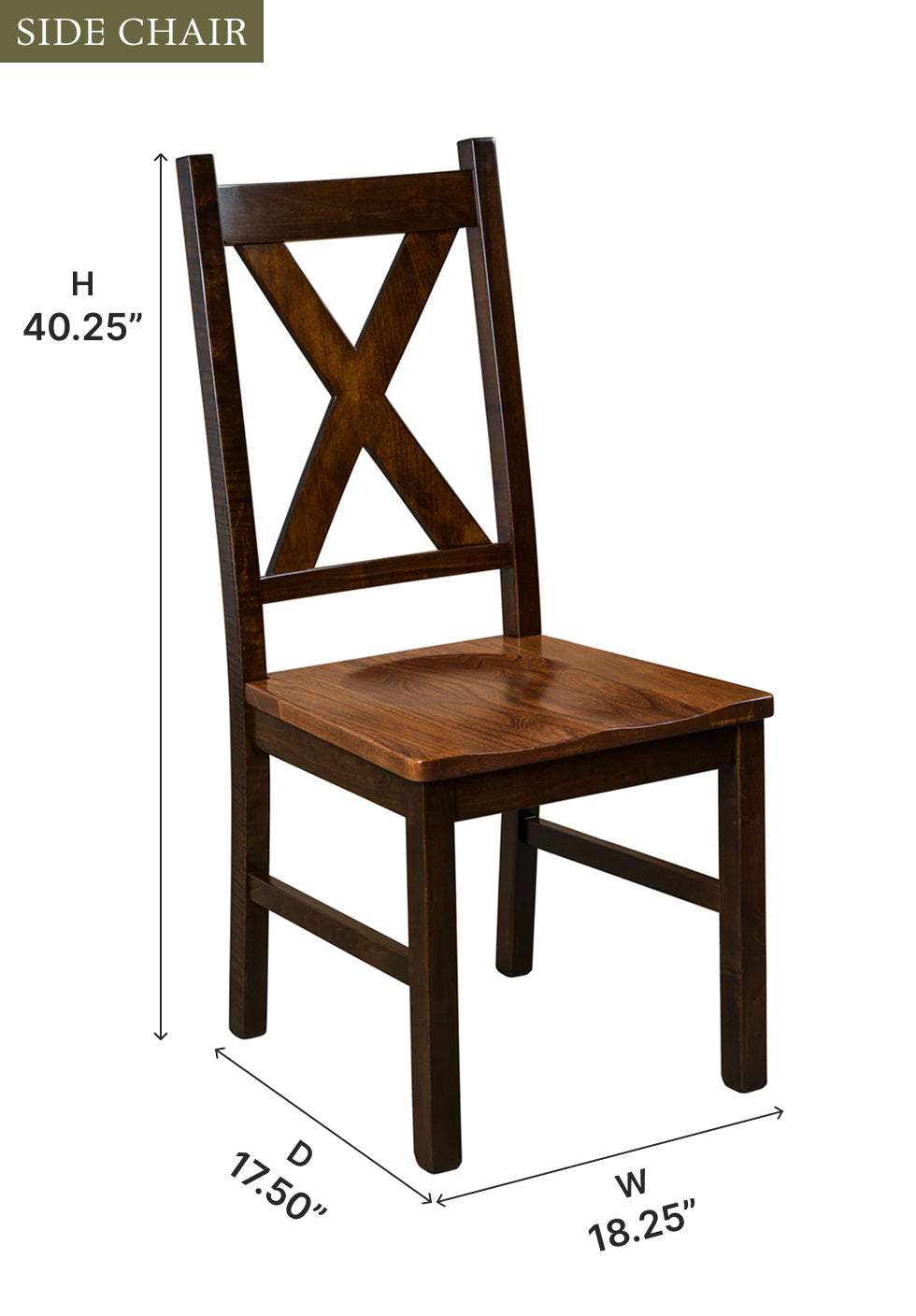 Amish Kenwood Dining Chair-Dining Chair-The Amish House