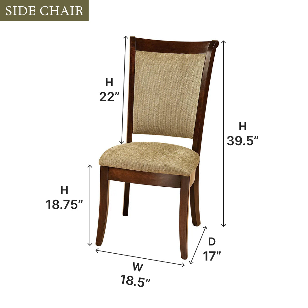 Amish Kimberly Side Chair