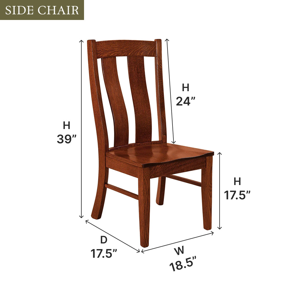 The Amish House Laurie Chair - Thumbnail 3