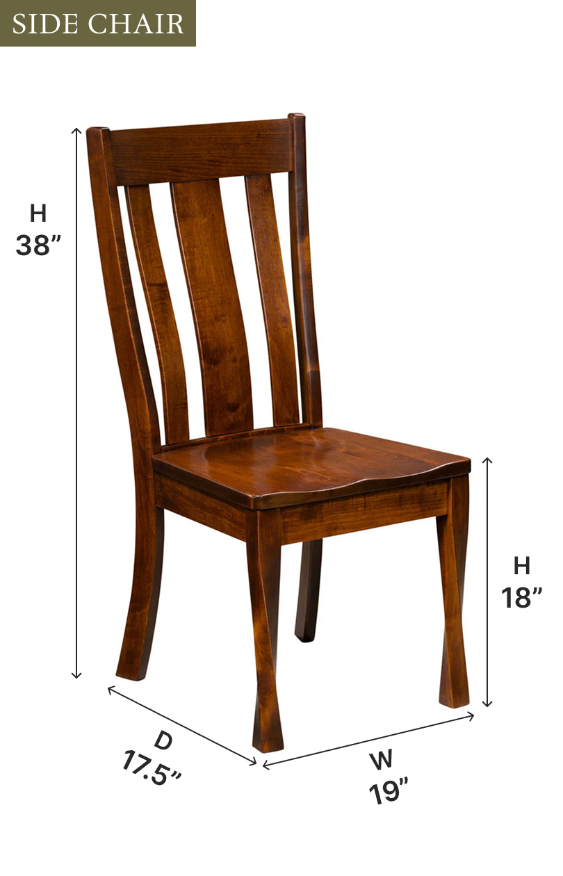 Amish Lexington Twist Chair
