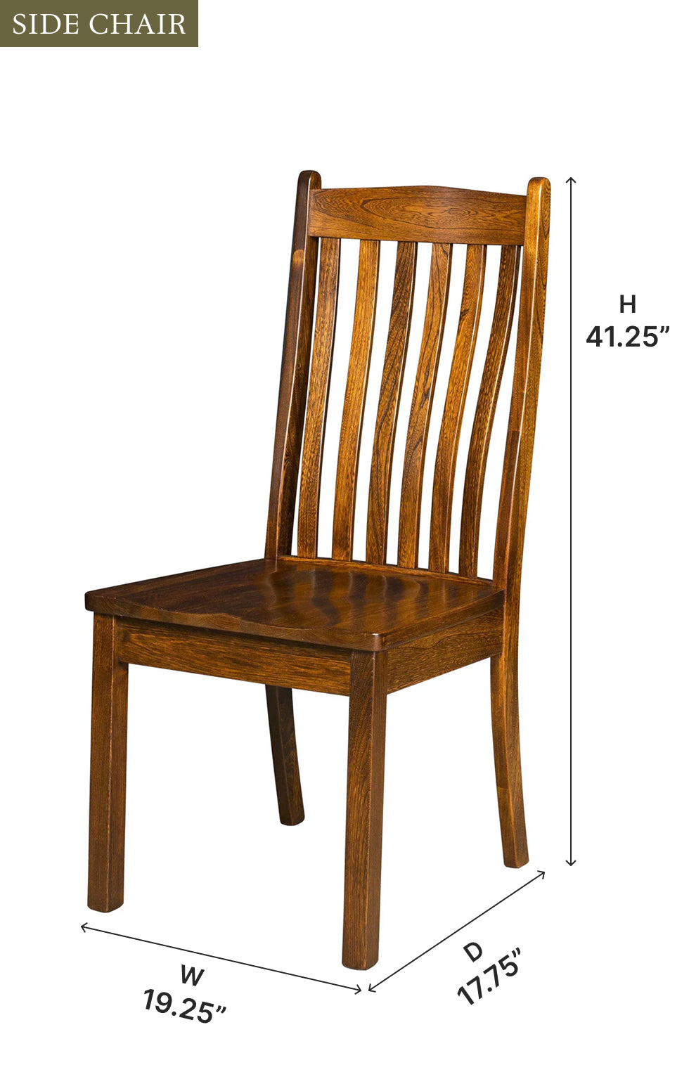 Amish Liberty Dining Chair - Thumbnail 4