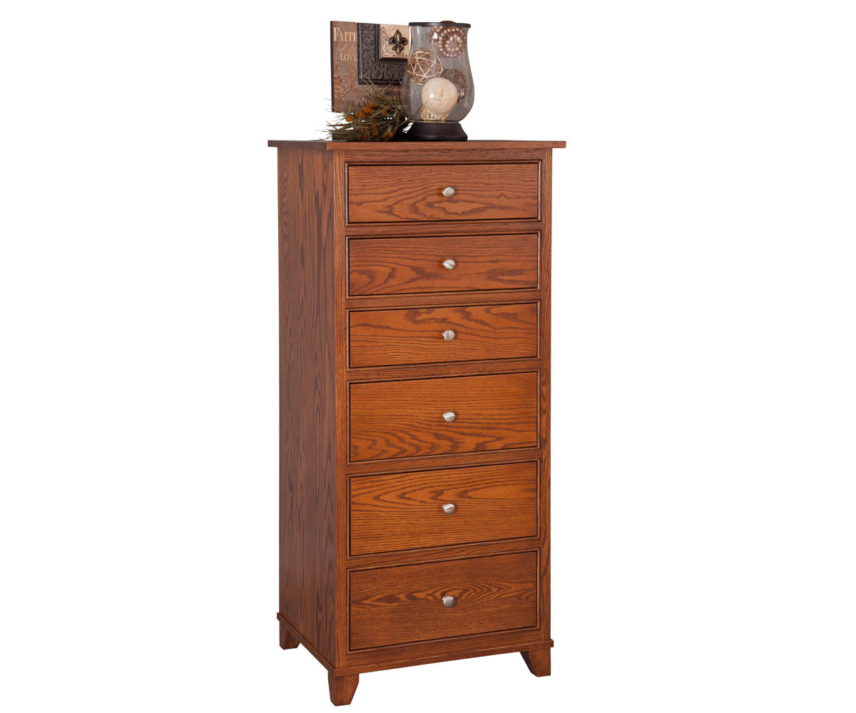 Amish Hyland Park Six Drawer Lingerie Chest