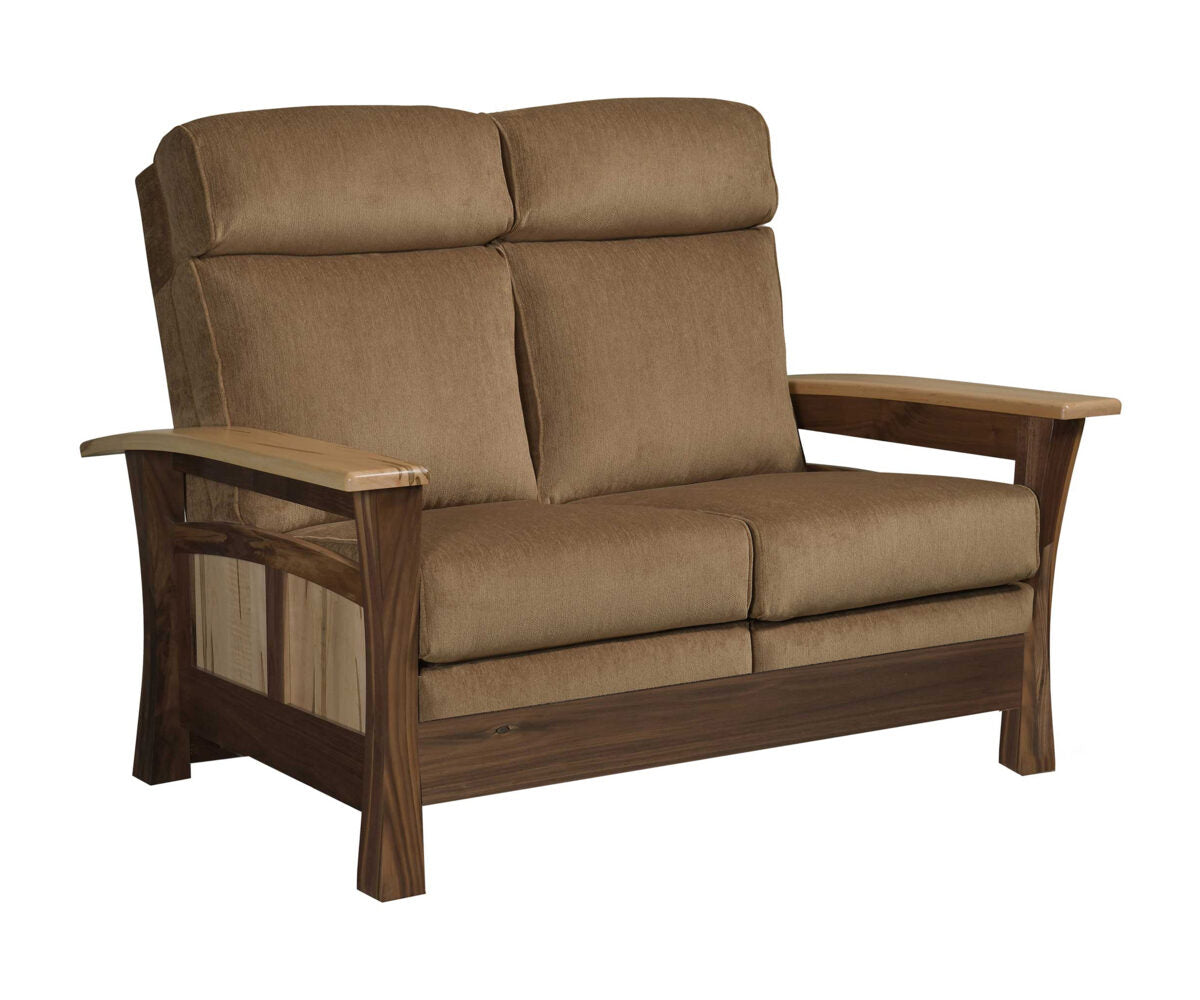Amish 8675 Shaker Gateway Stationary A Love Seat