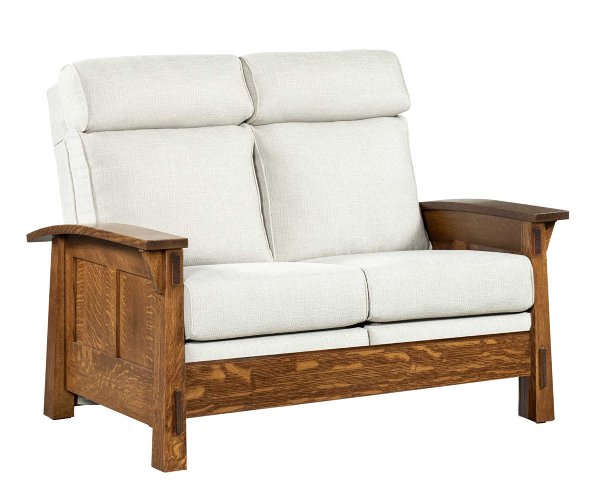 Amish 5600 Series OLDE Shaker Stationary A Love Seat