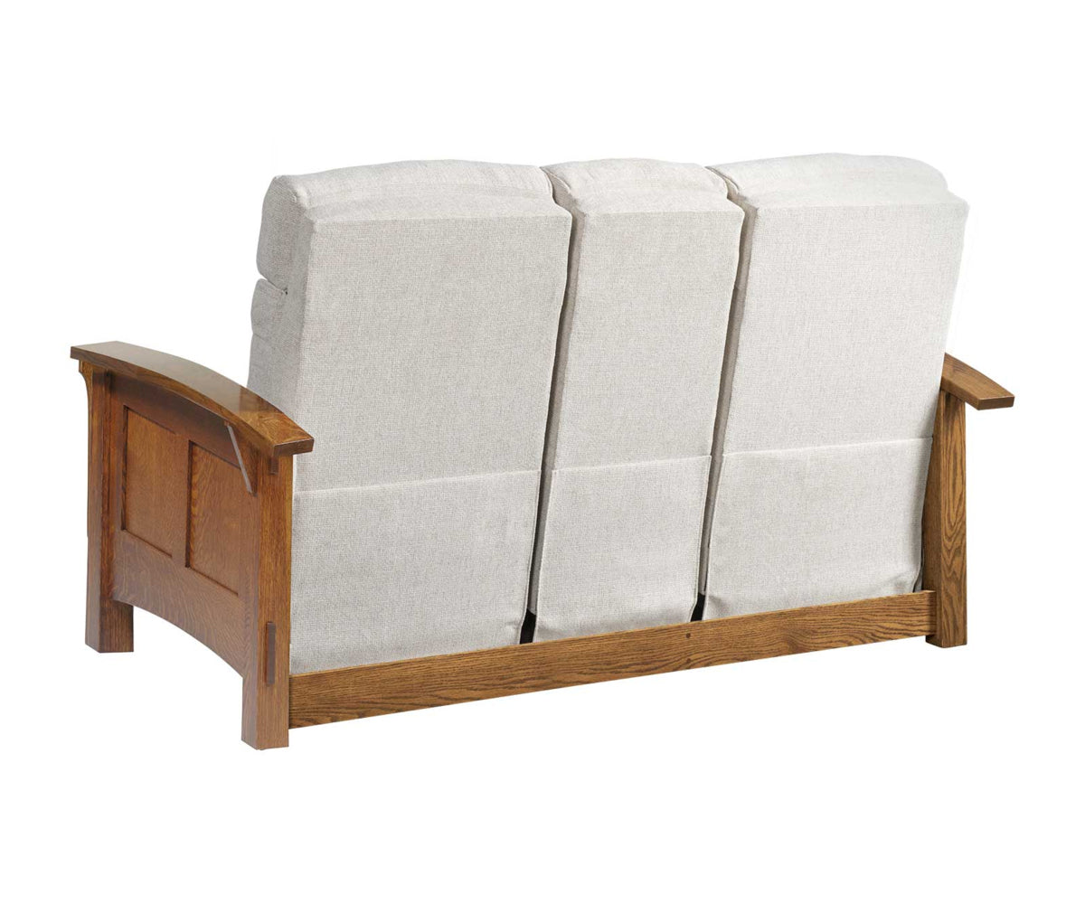 Amish 4675 Series Country Shaker Center Console Recliner Love Seat-Love Seat-The Amish House