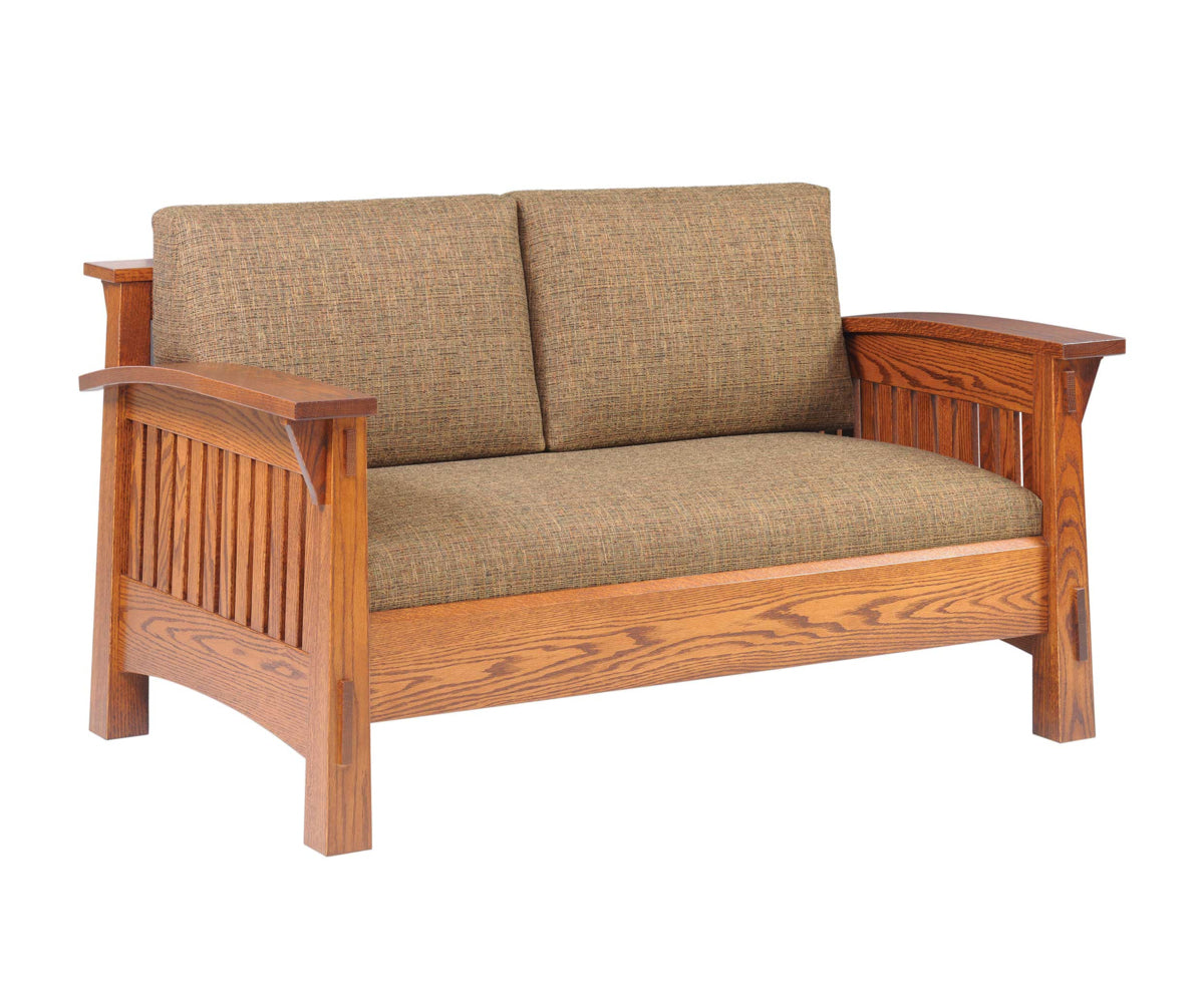 Amish 4575 Series Country Mission Love Seat