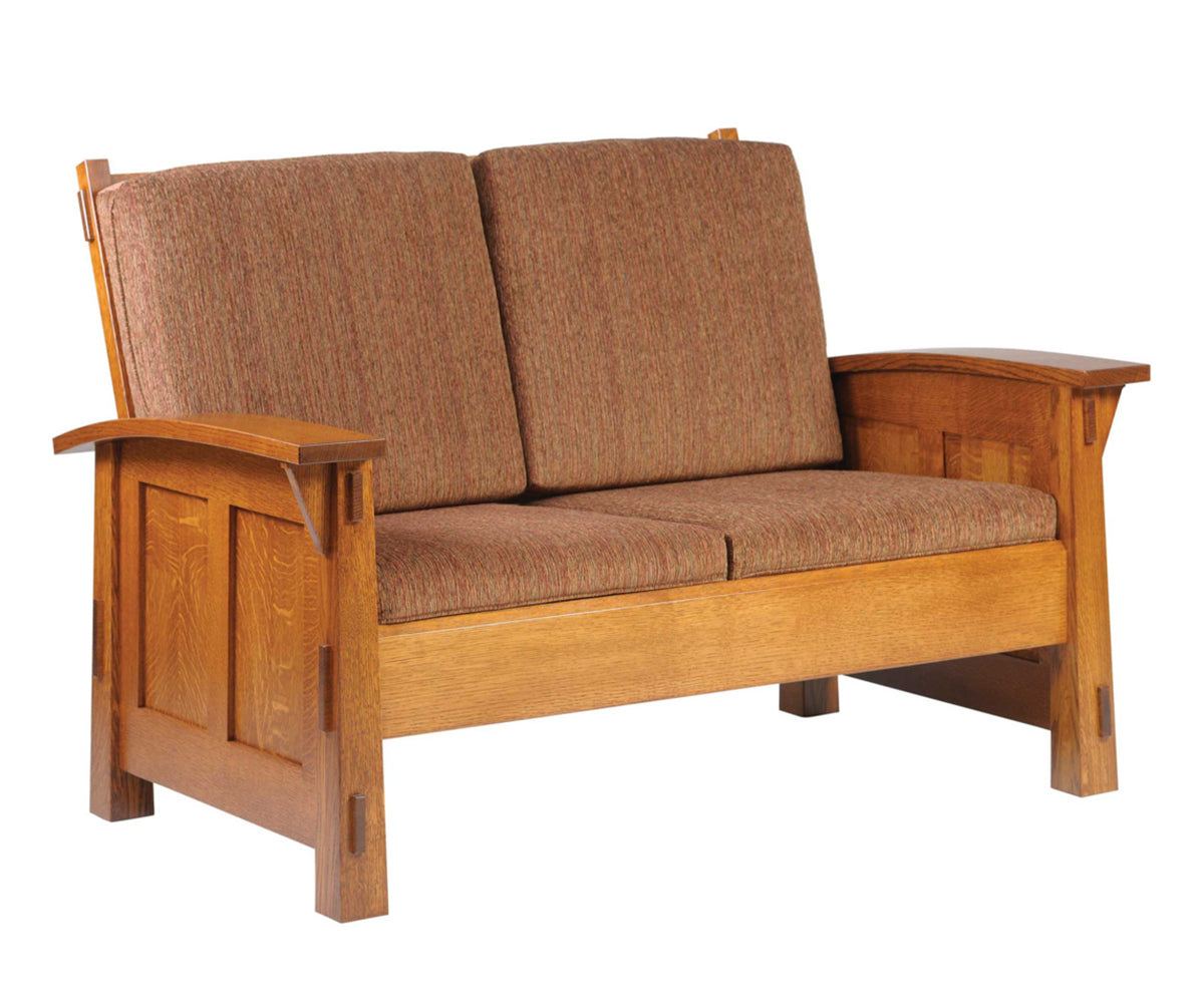 Amish 5600 Series OLDE Shaker Love Seat