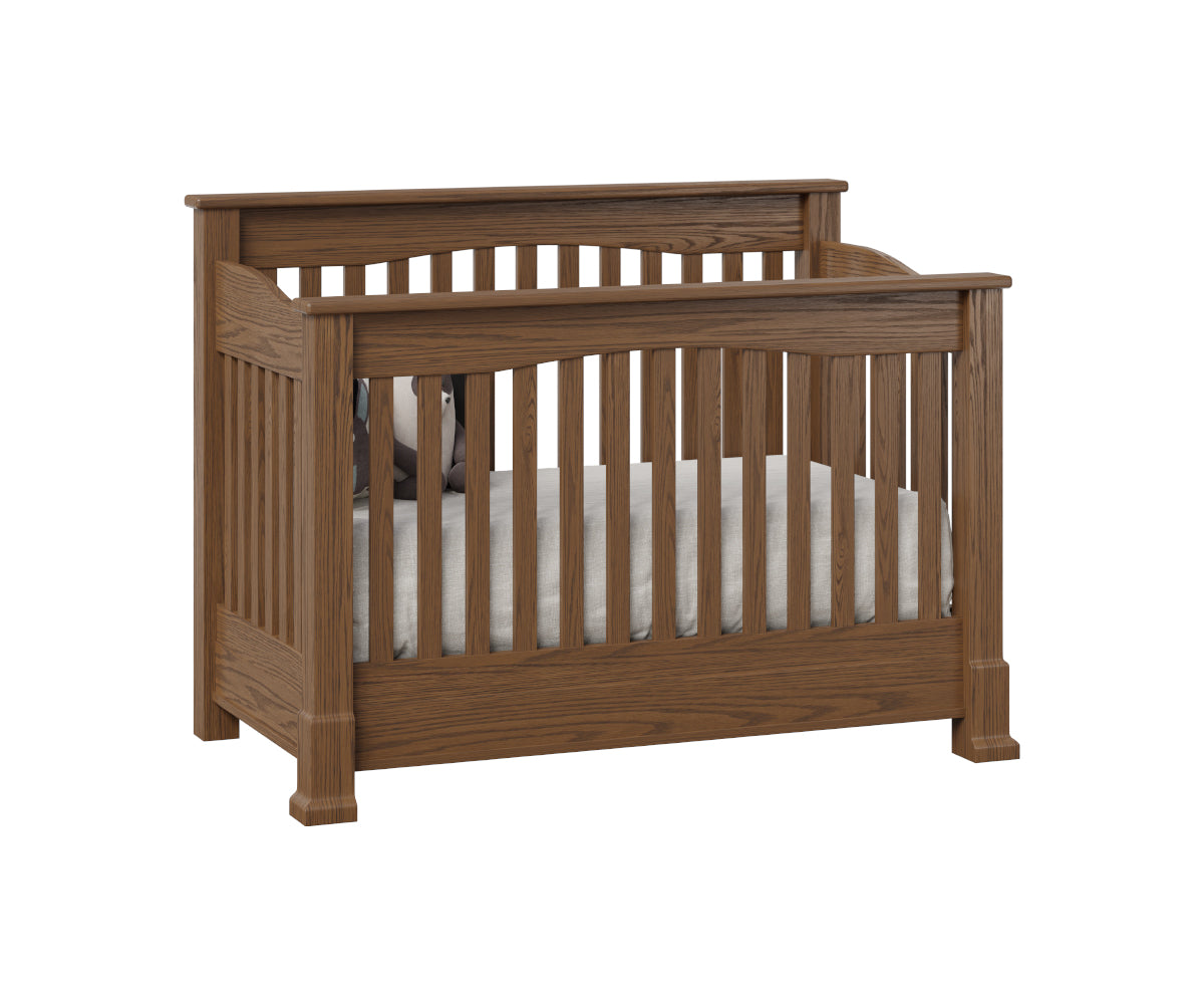 Amish made baby on sale cribs