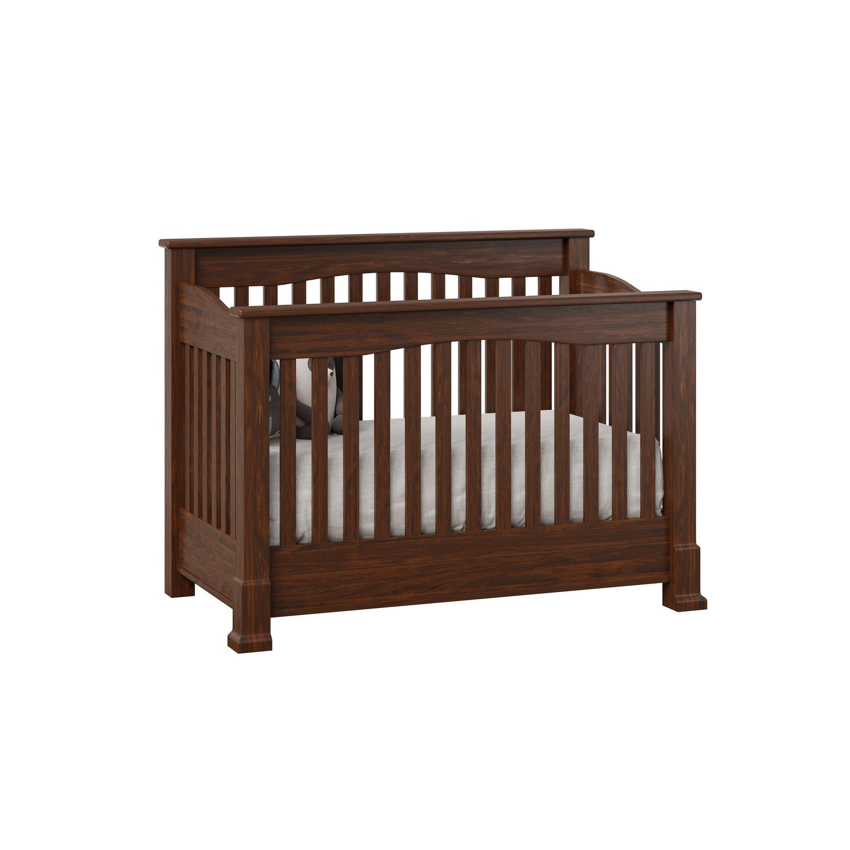 Cherry convertible outlet crib