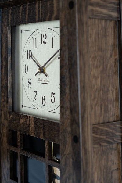 McCoy Mantel Clock in Quartersawn White Oak