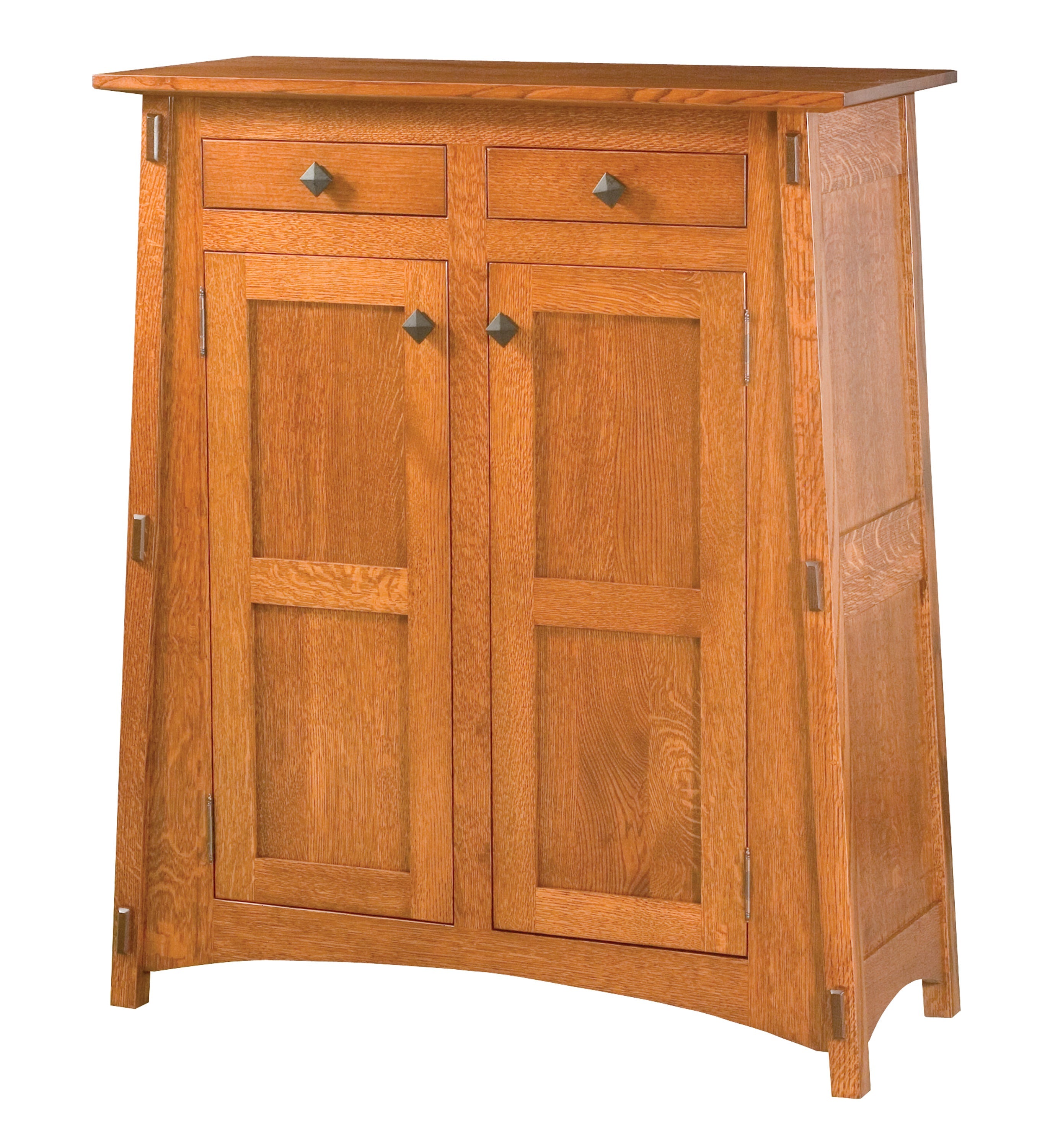 american made amish mccoy display cabinet