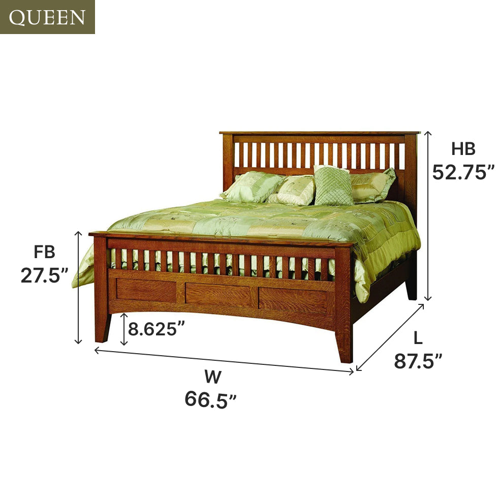 Amish Mission Antique Bed