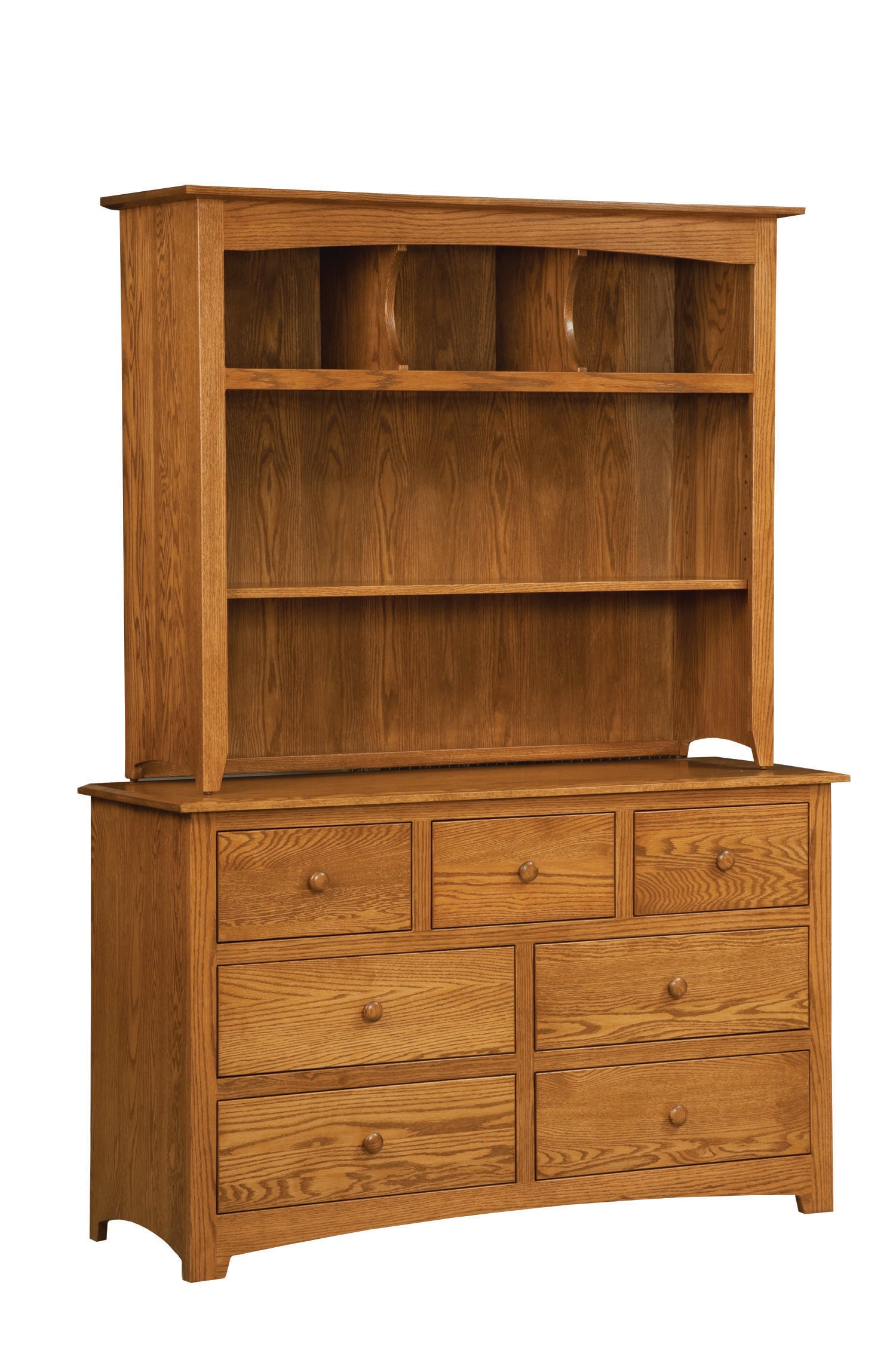 Amish Monterey Seven Drawer Dresser