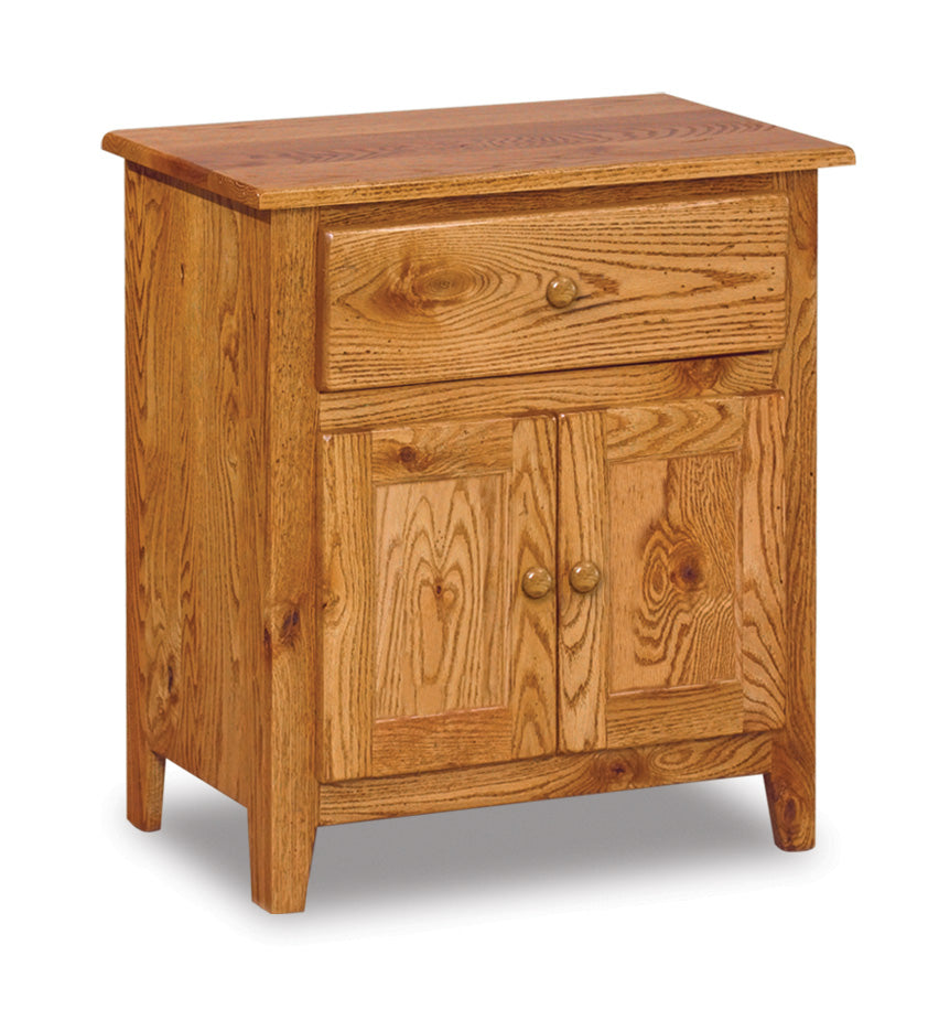 Amish Shaker One Drawer Nightstand