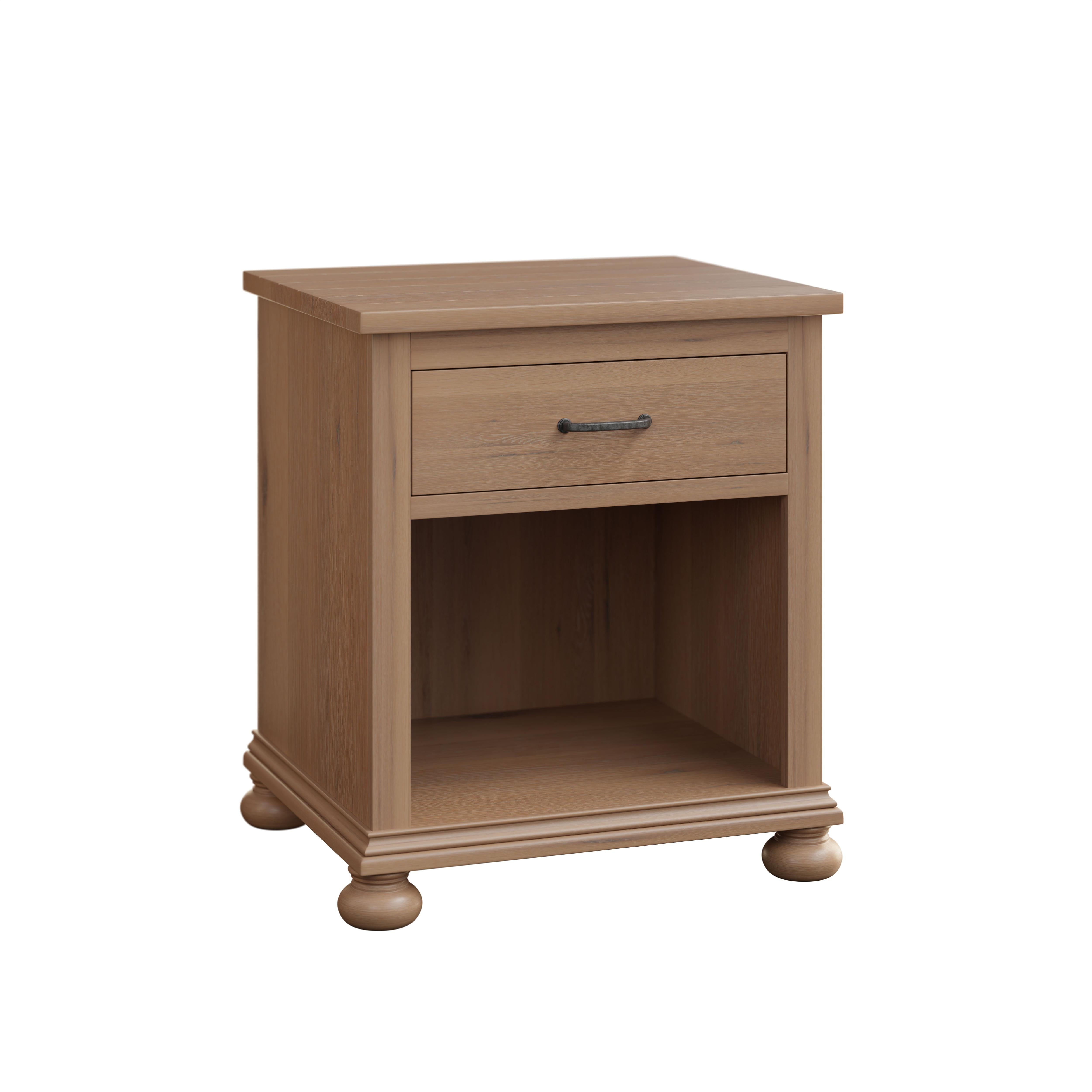 Amish Hickory Grove One Drawer Nightstand