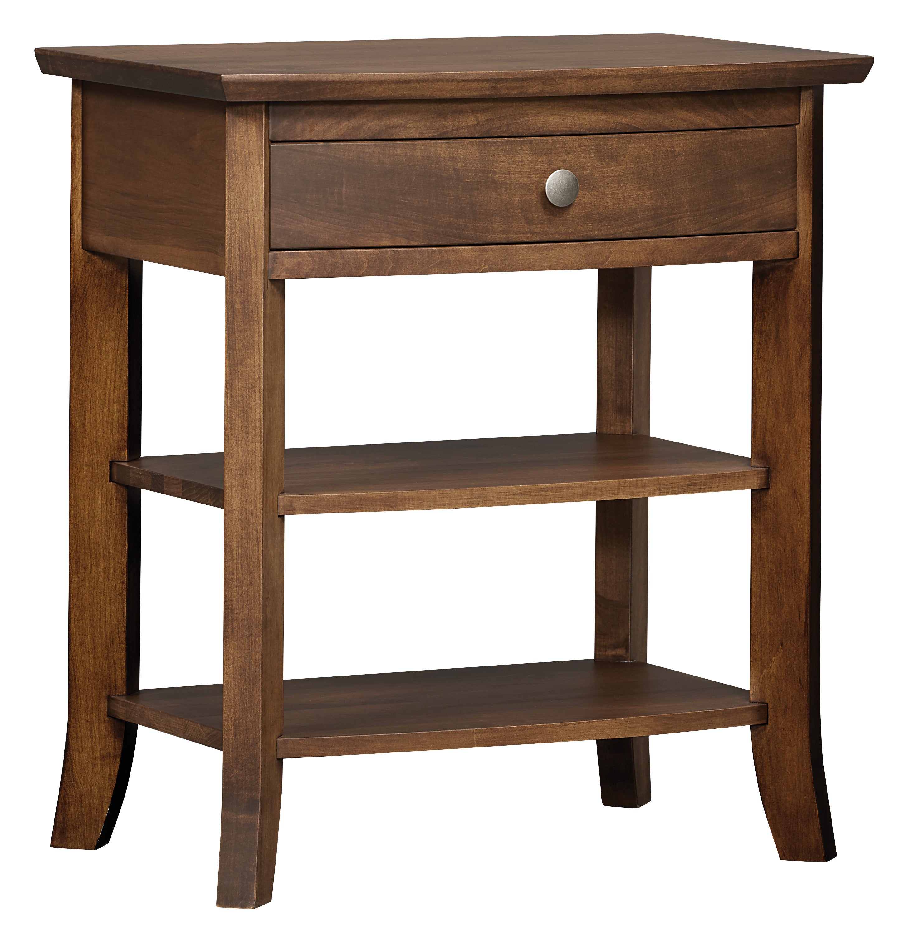 Amish Laurel One Drawer Nightstand