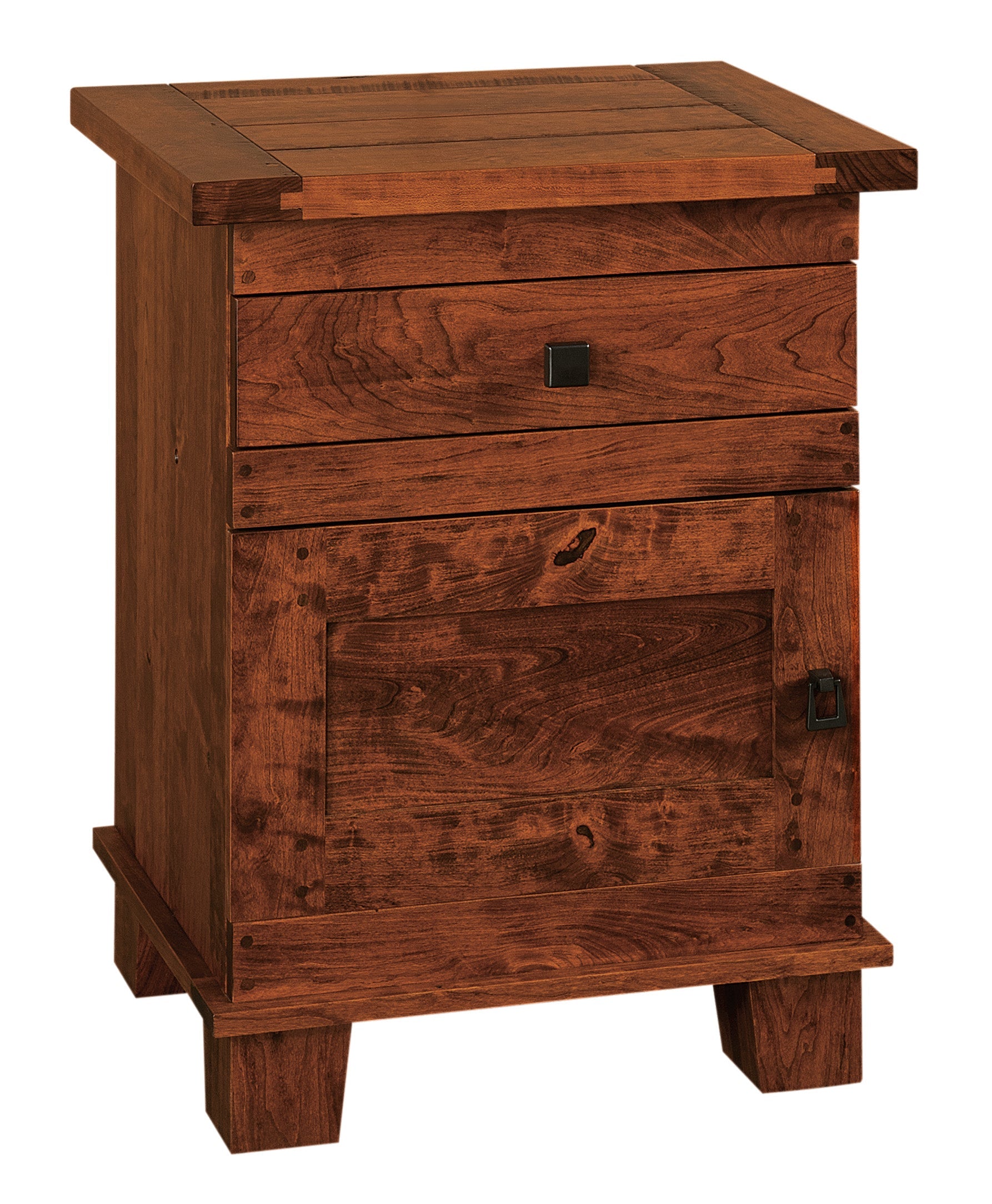 Amish Larado One Drawer Nightstand