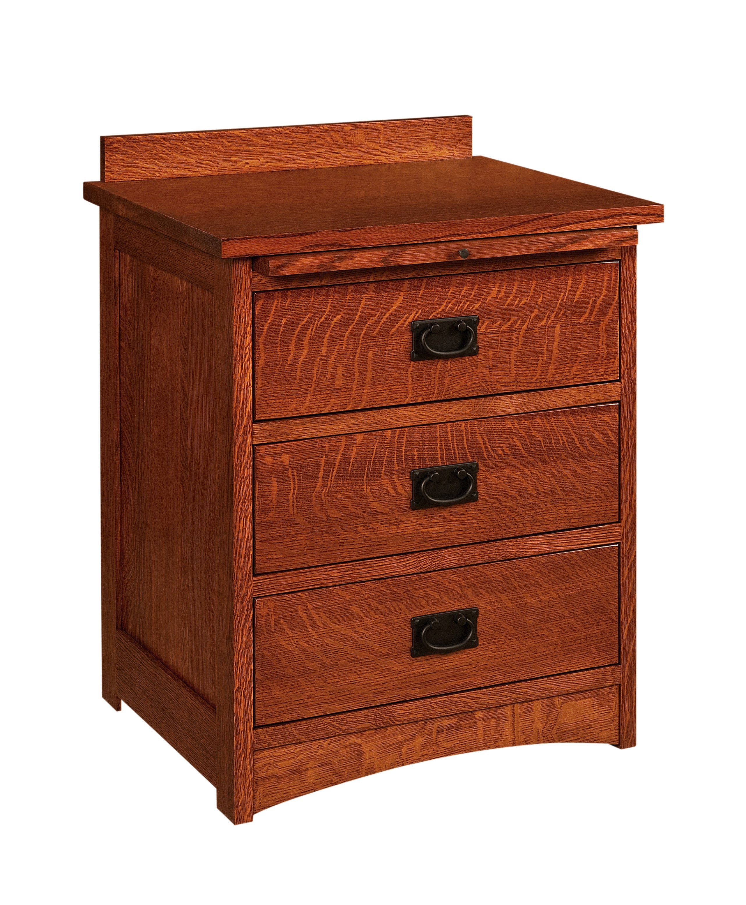 Amish Jacobson Three Drawer Nightstand