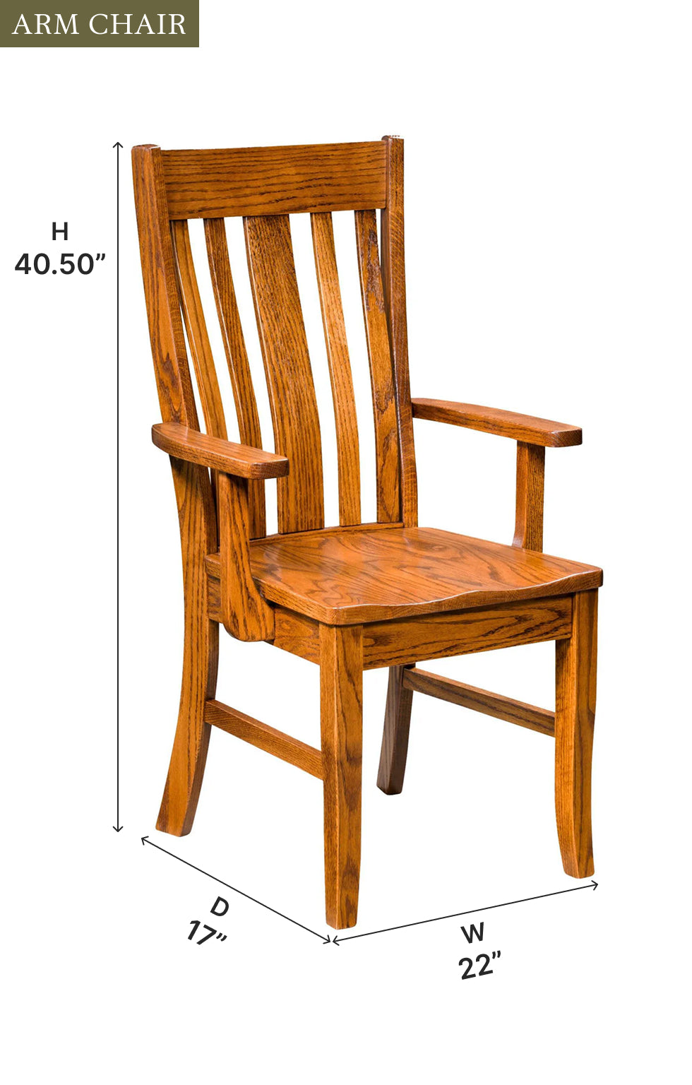 The Amish House Nostalgia Dining Chair - Thumbnail 4