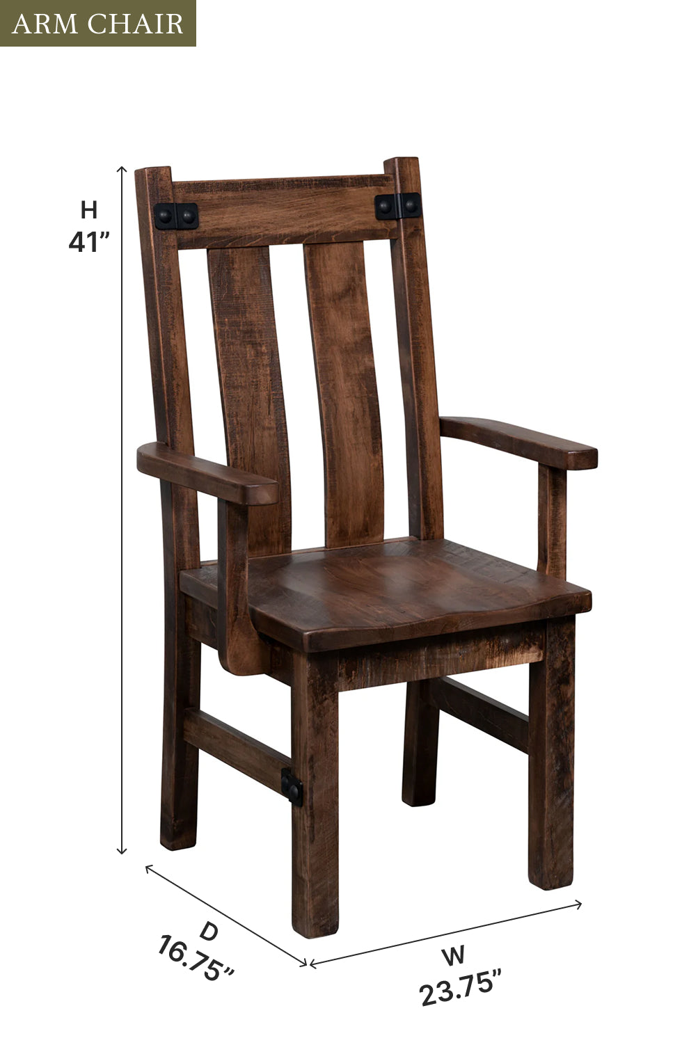 Amish Orewood Dining Chair