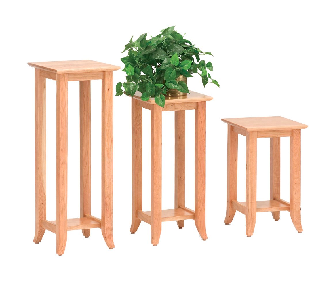 amish shake open plant stand