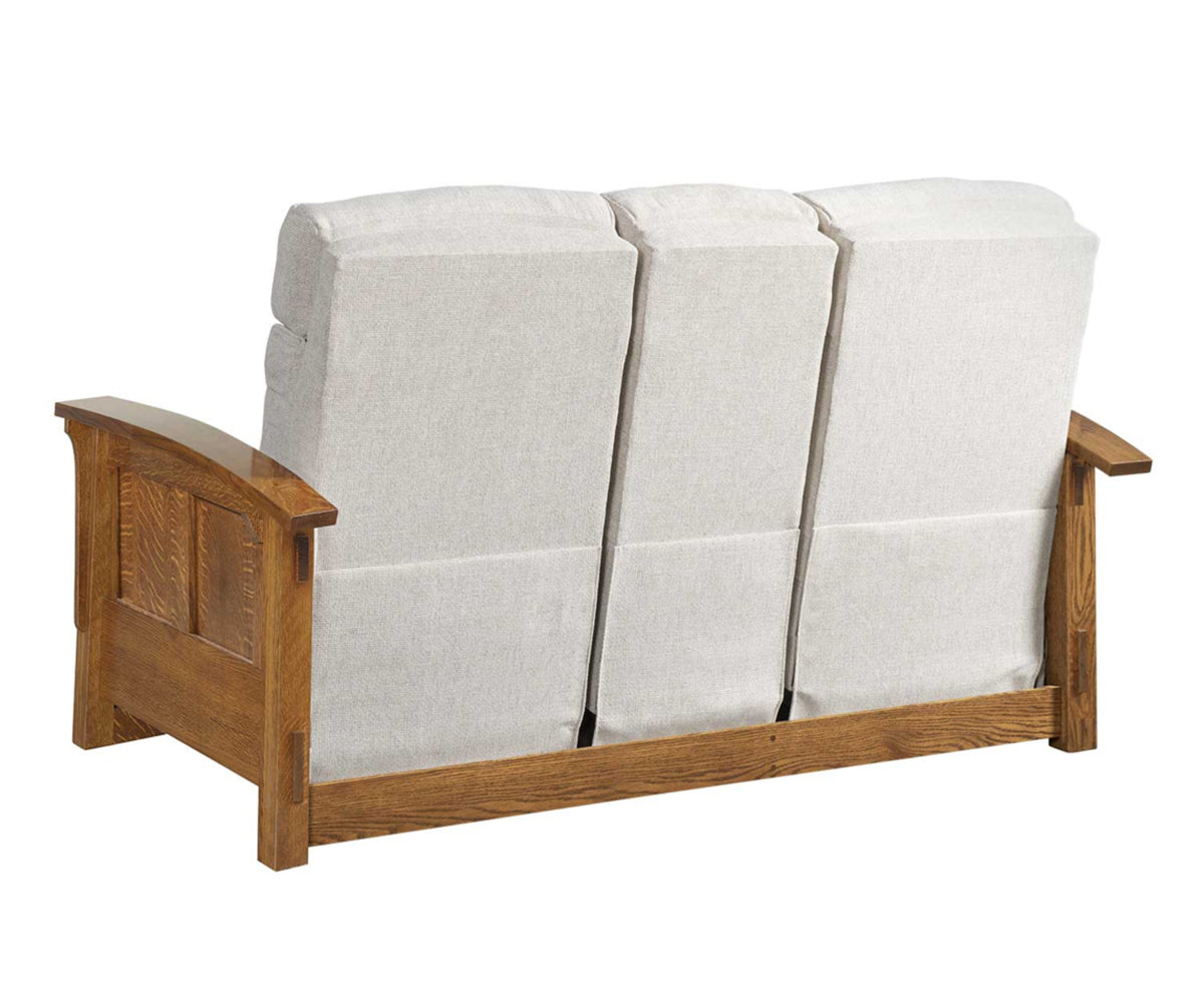 Amish 5600 Series OLDE Shaker Recliner Love Seat