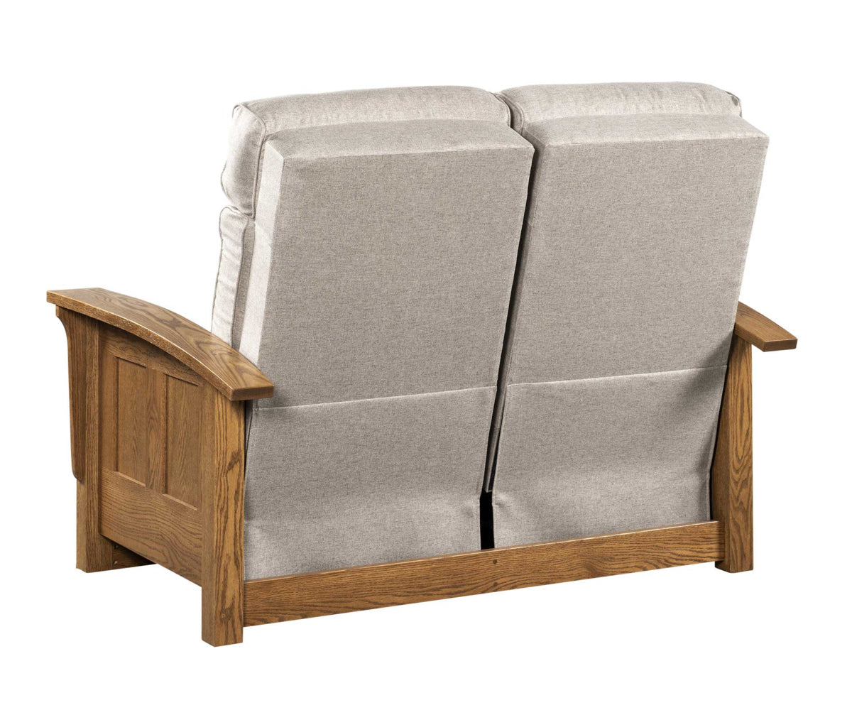 Amish 1600 Series Shaker Recliner Love Seat-Love Seat-The Amish House