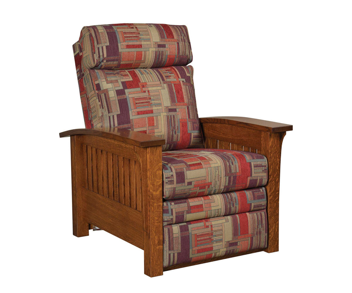 Amish 1800 Series Mission Recliner-Recliner-The Amish House