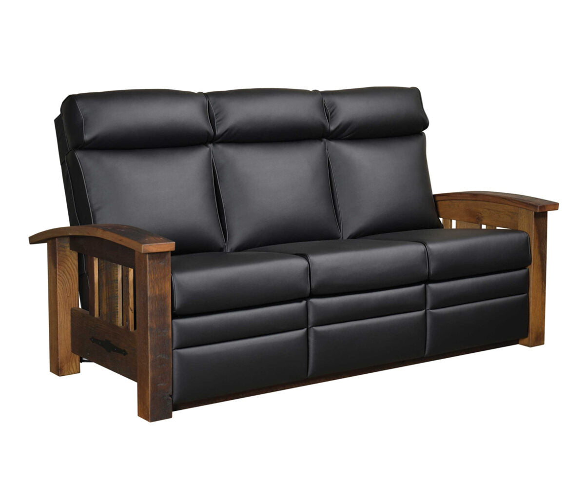 Amish 1050 Series Tiverton Recliner Sofa