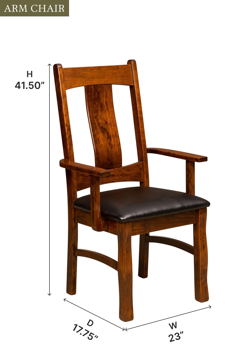 Amish Reno Dining Chair