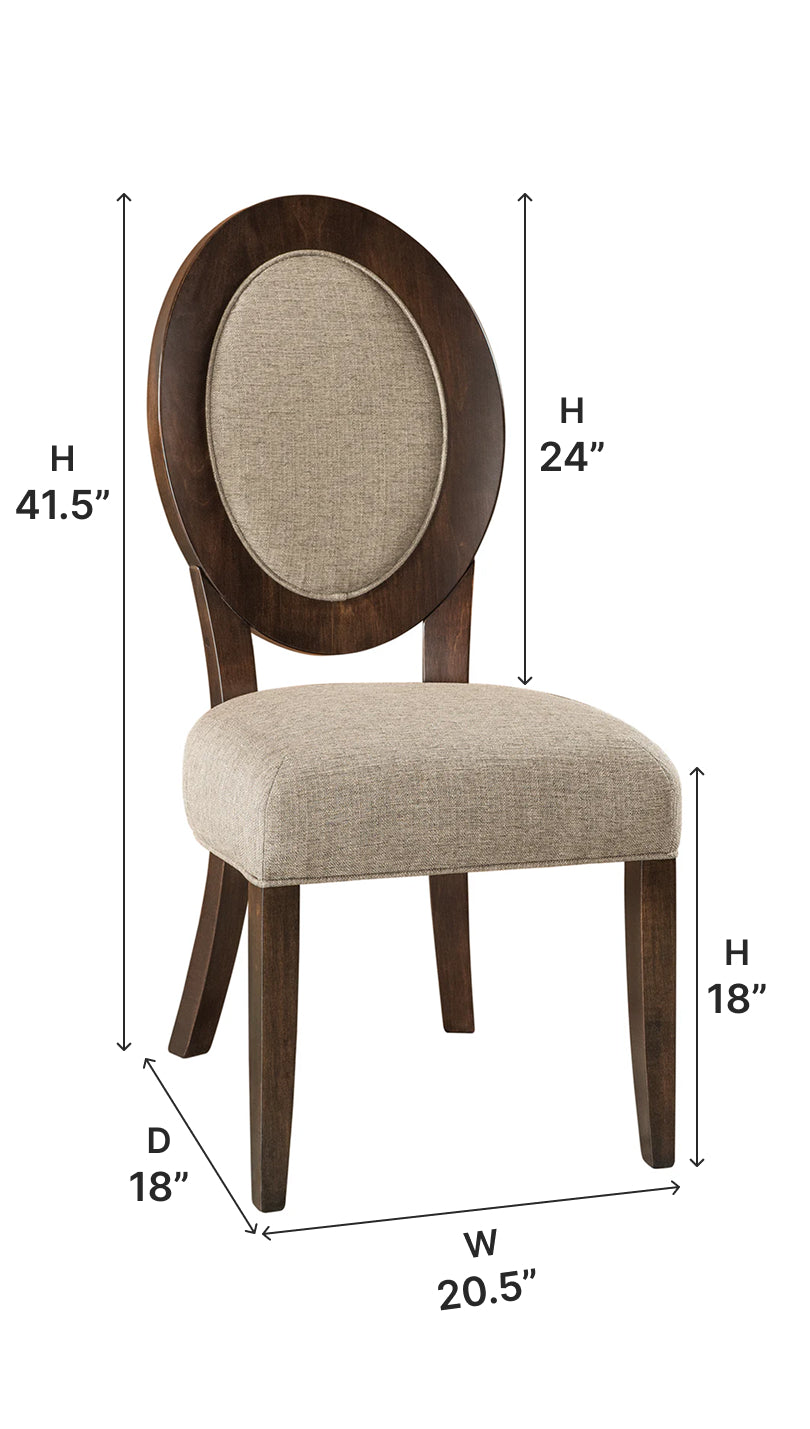 Amish Roanoke Dining Side Chair