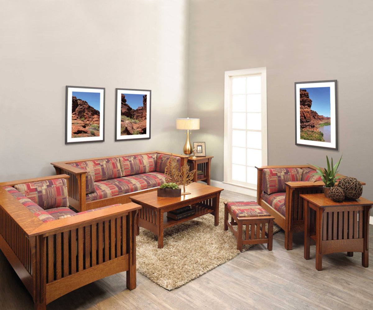 Amish 1800 Series Mission Sofa Table