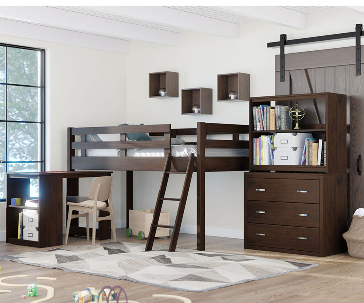 Amish Solana Twin Loft Bed