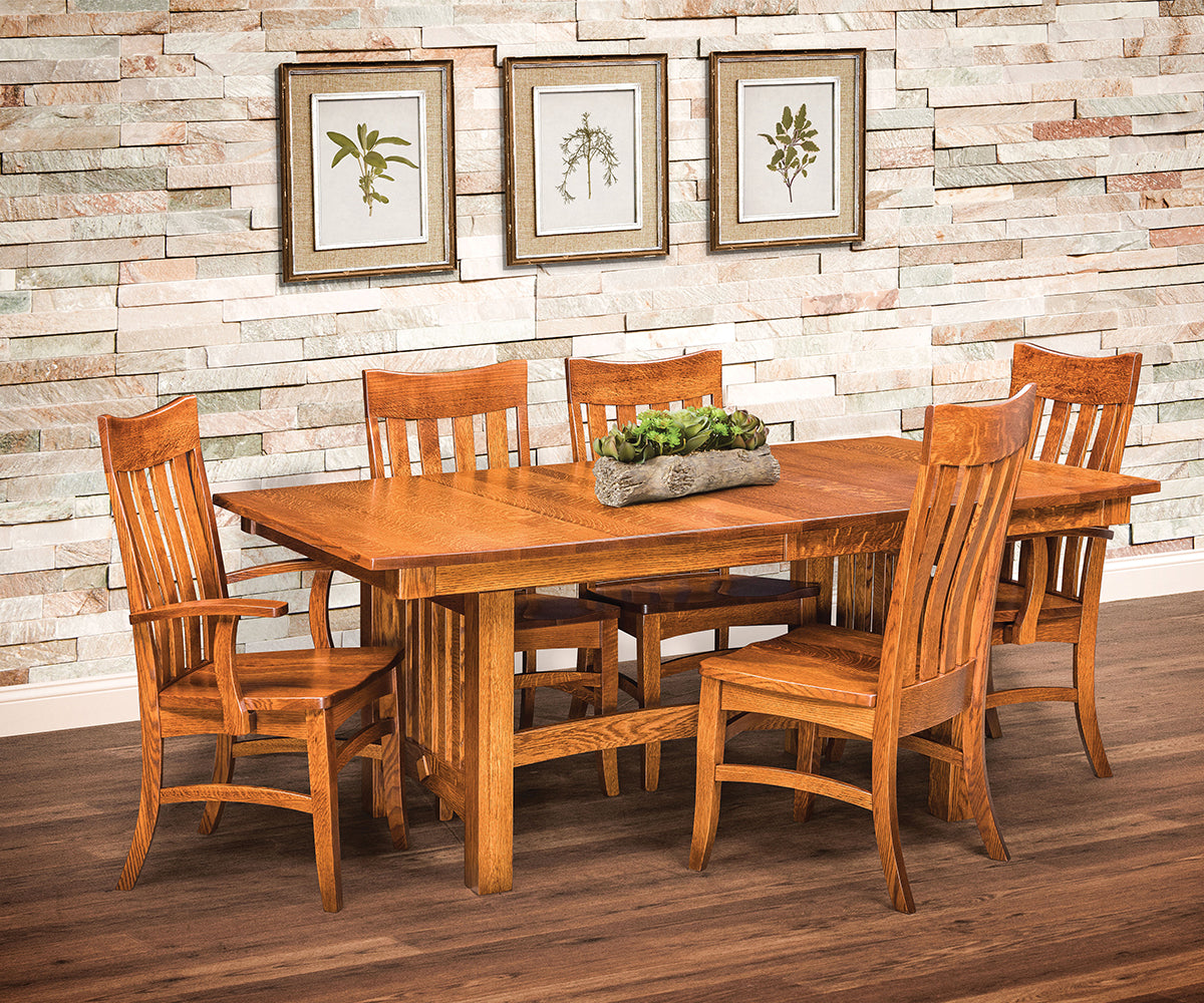 Amish Bellingham Trestle Table