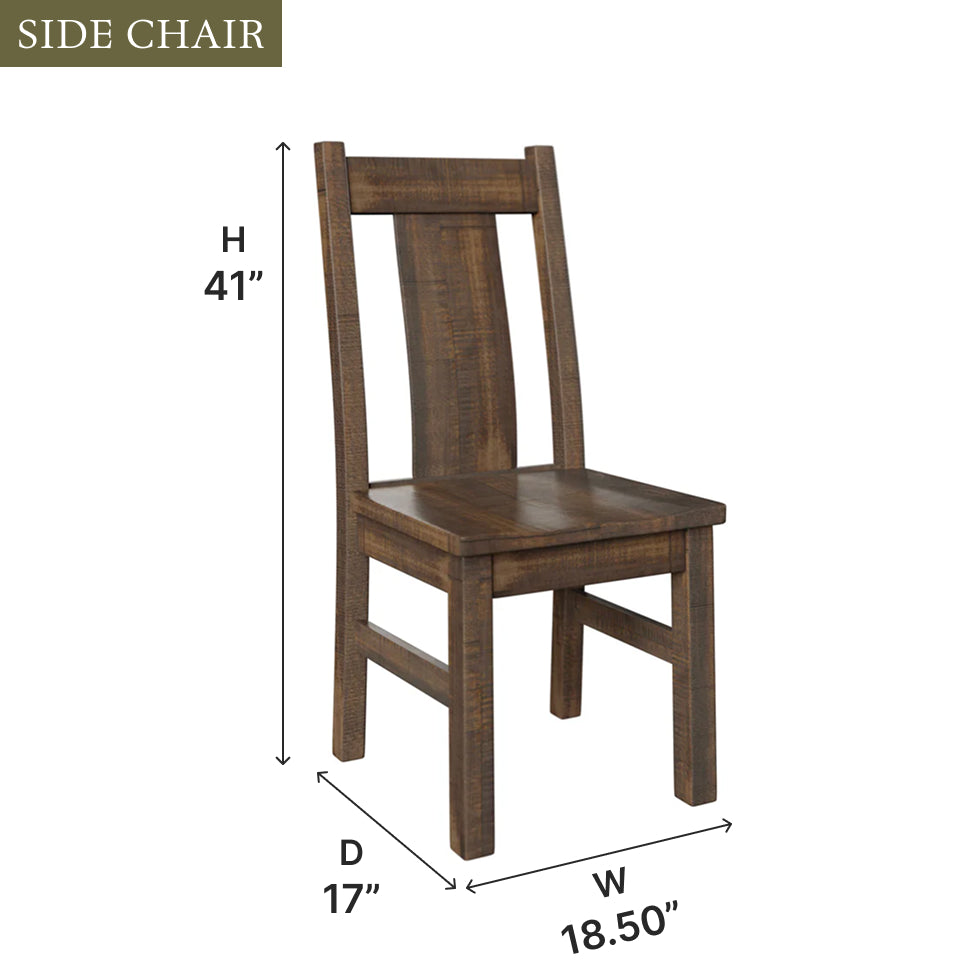 Amish San Antonio Dining Chair - Thumbnail 4