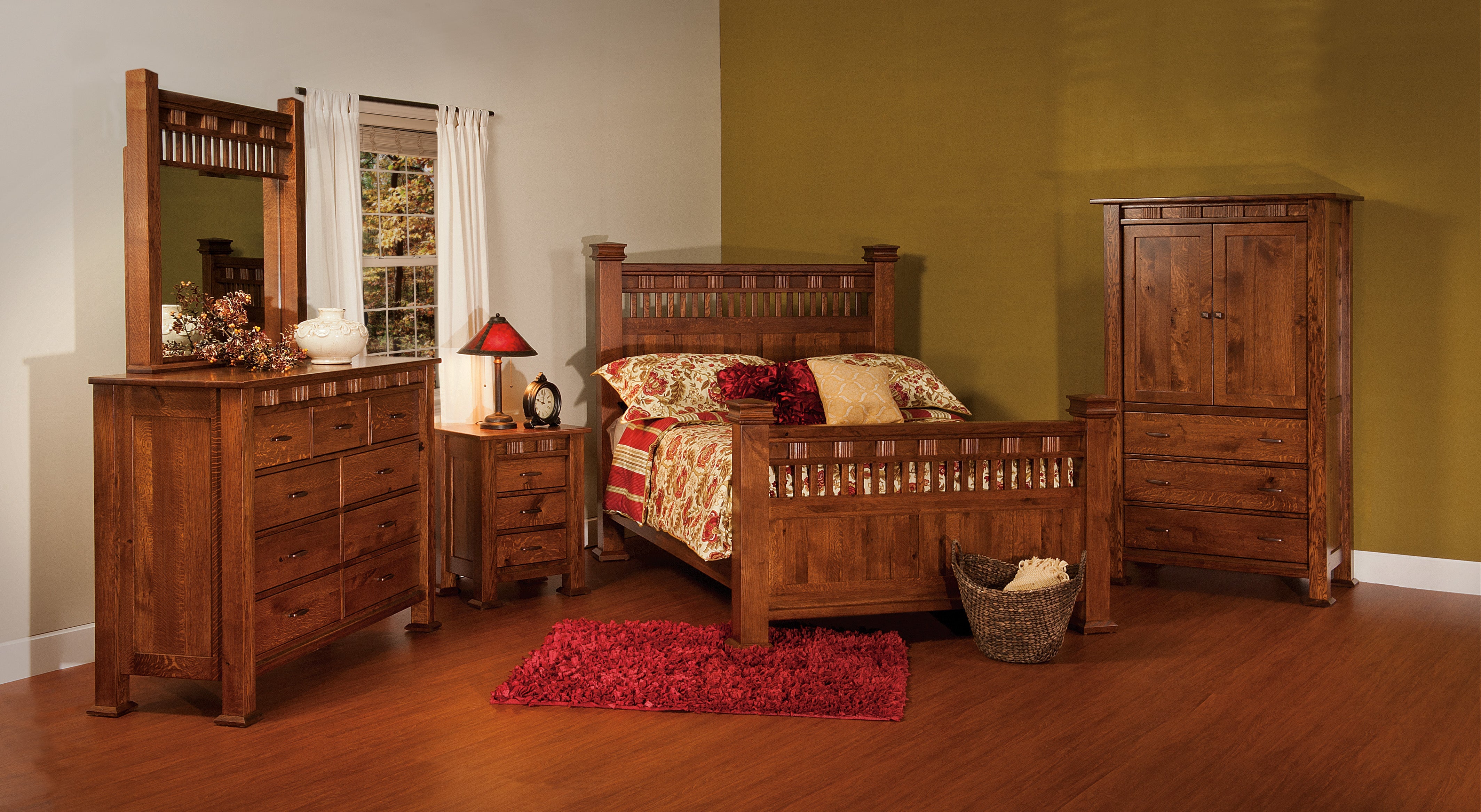 Amish Sequoyah Bed