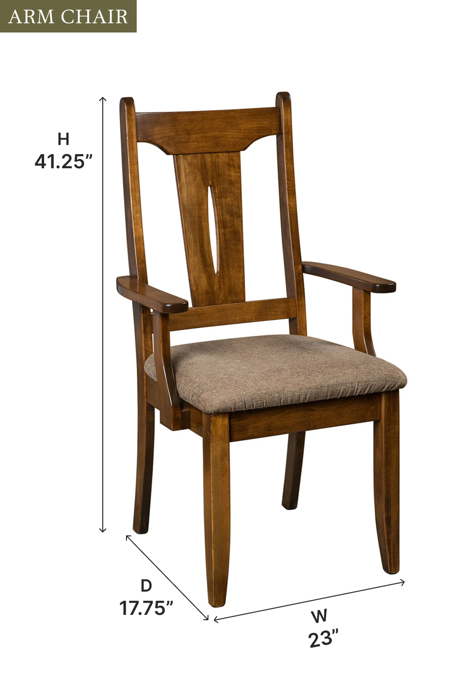 Amish Sierra Dining Chair