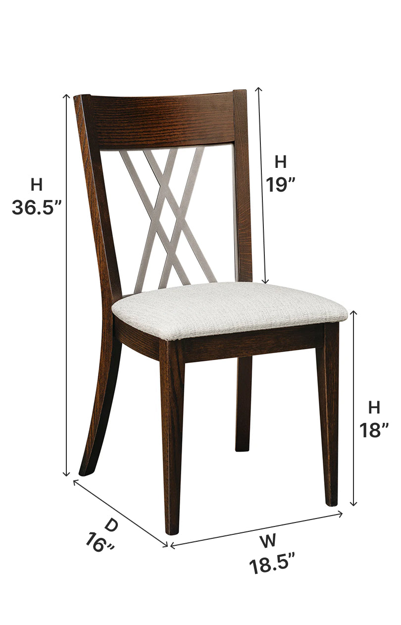 Amish Sinclair Dining Side Chair - Thumbnail 3