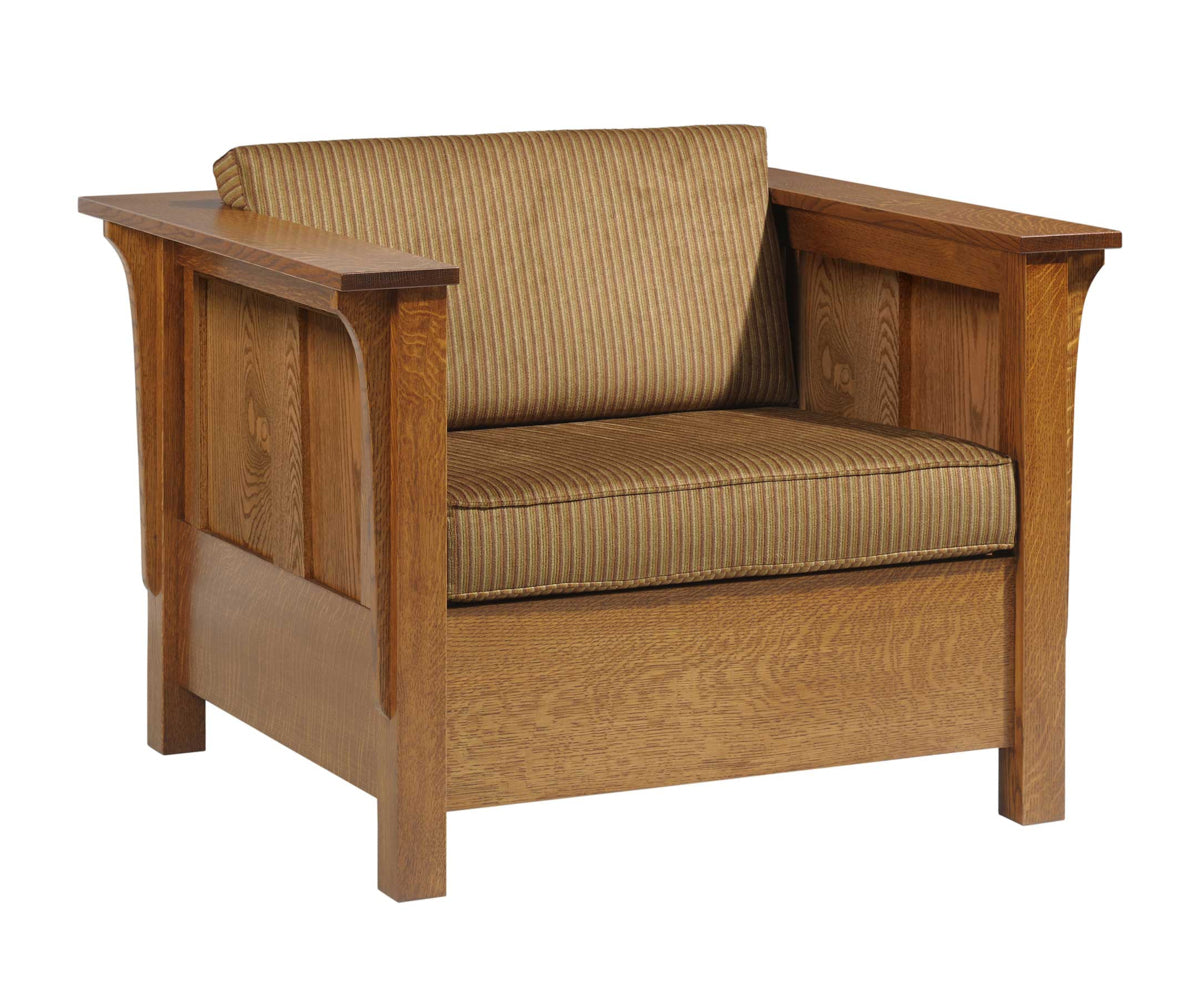 Amish 1600 Series Shaker Sleeper Chair With 24" Mattress